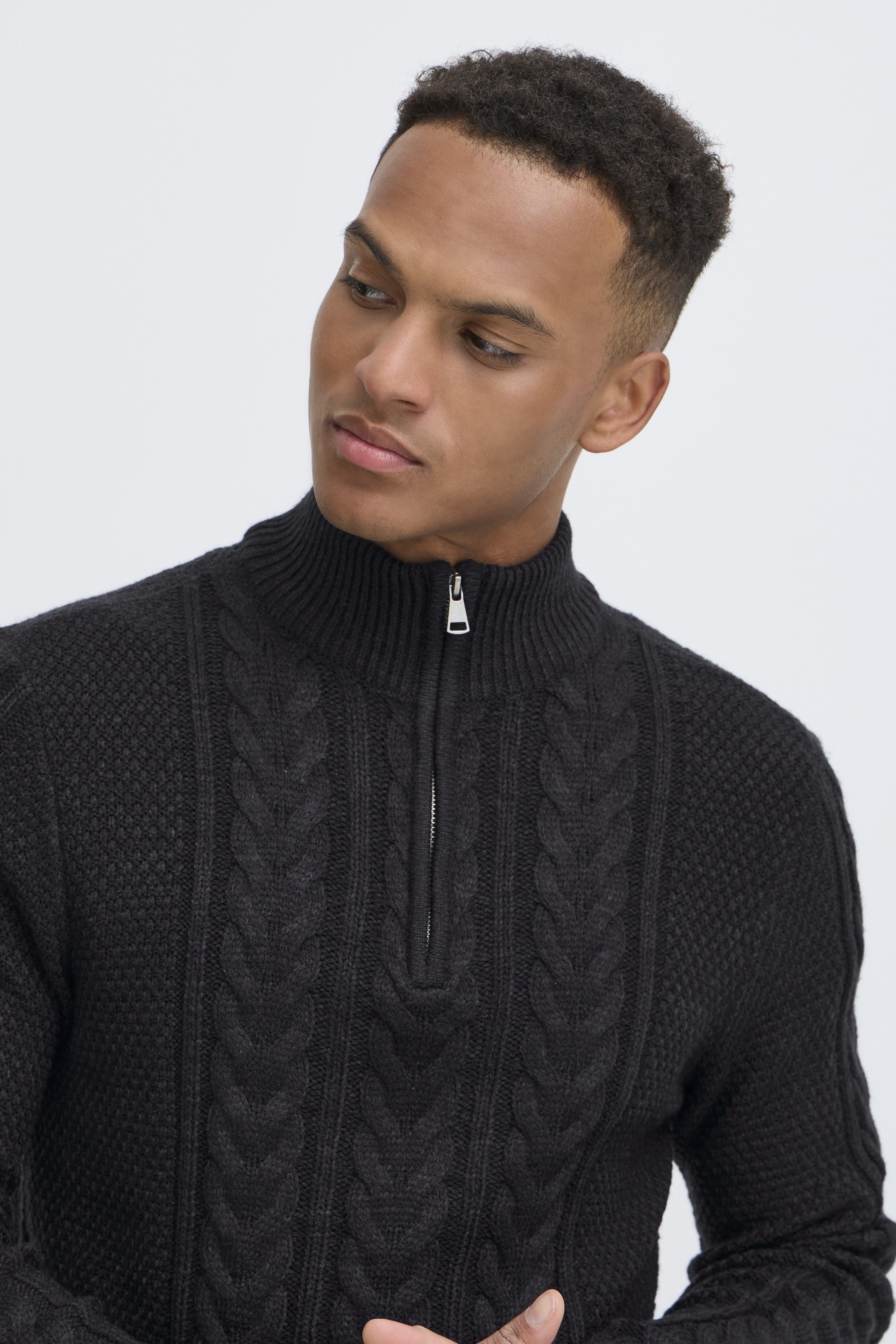 Thumbnail - Blend Stehkragenpullover "BHBASIM HalfZ"