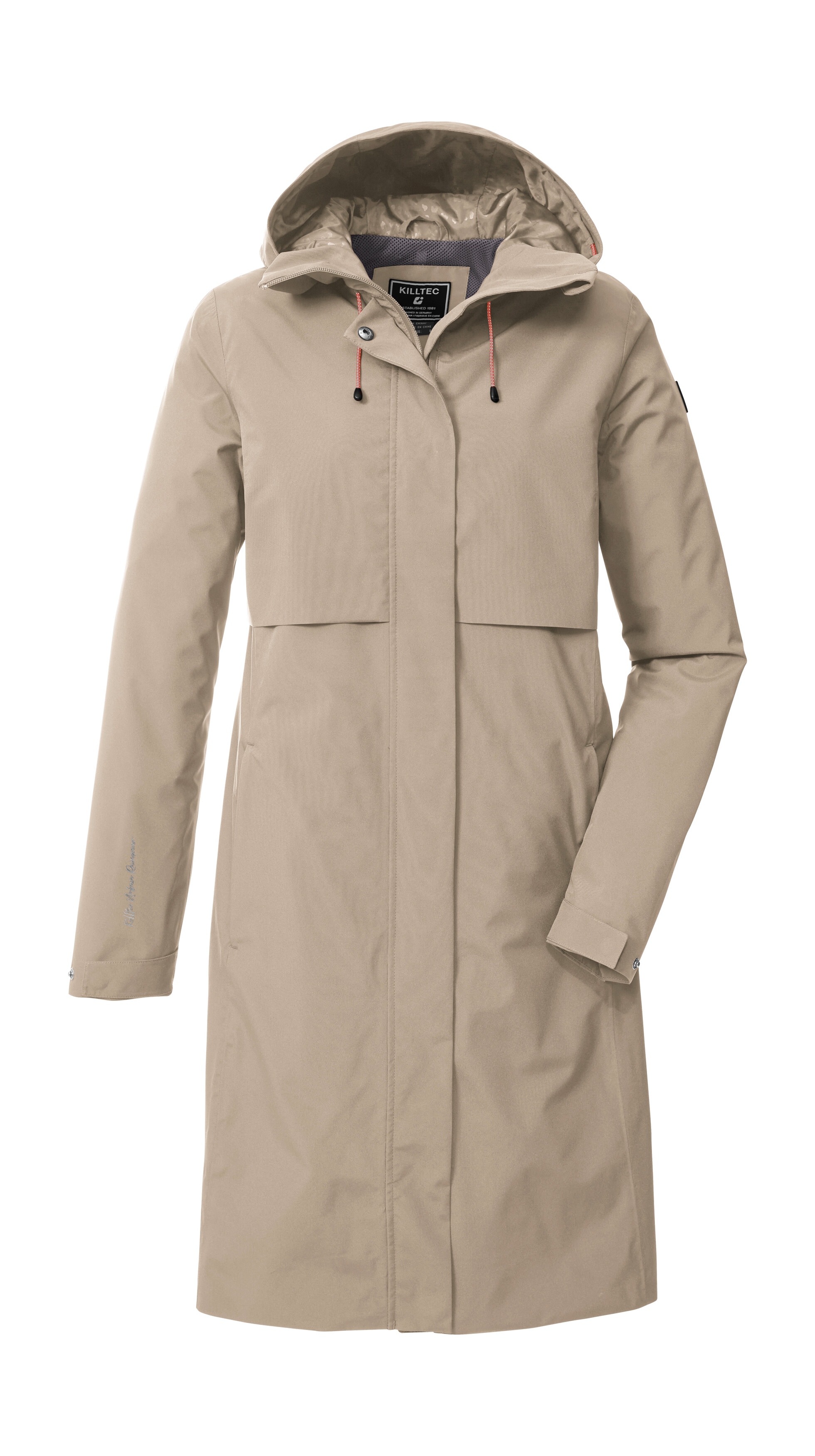 Killtec Parka "KOS 46 WMN PRK" Wasserdichter Damenparka, atmungsaktiv, verstellbare Details