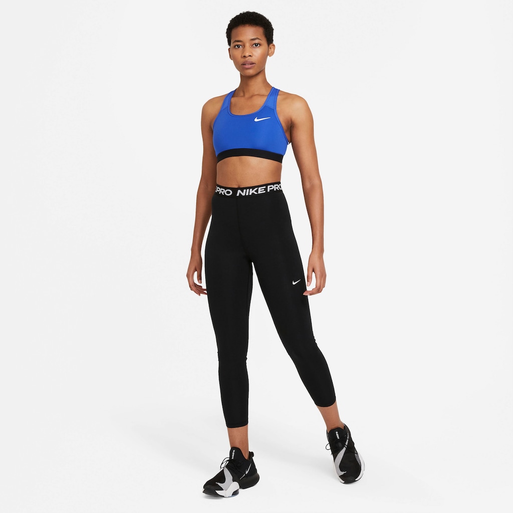 Nike Trainingstights »PRO WOMEN'S HIGH-WAISTED / MESH PANEL LEGGINGS«