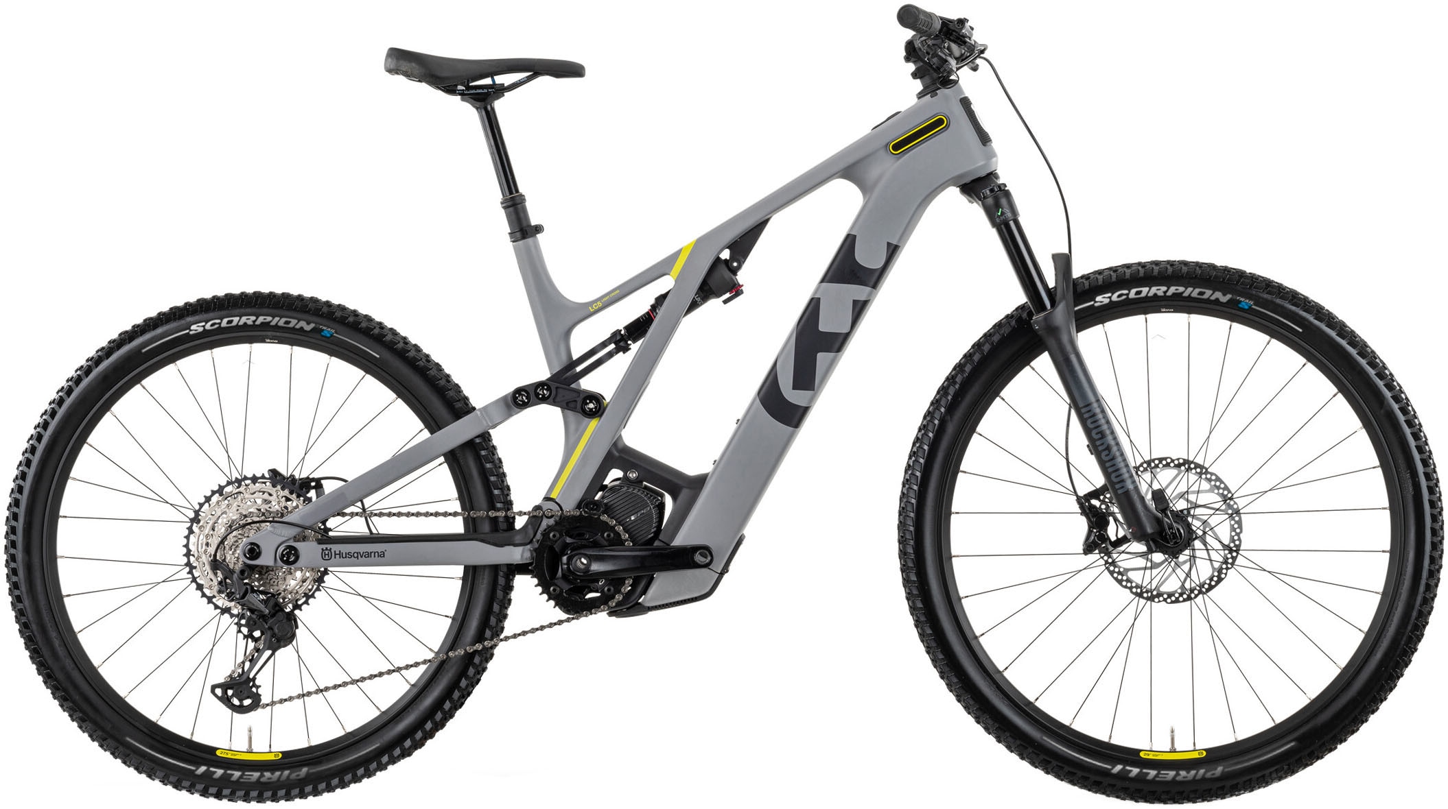 Husqvarna E-BICYCLES E-Bike »E-Mountainbike Light Cross LC5«, 12 Gang, SRAM, GX Eagle, Mittelmotor 250 W, Pedelec, Elektrofahrraf für Herren, MTB Mountainbike, Bluetooth