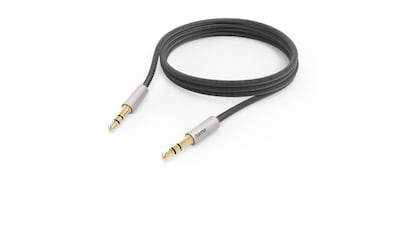 Audio-Kabel »Aux Kabel “AluLine“ 3,5 mm Klinke, 2,0 m, Silber, Schwarz«,...