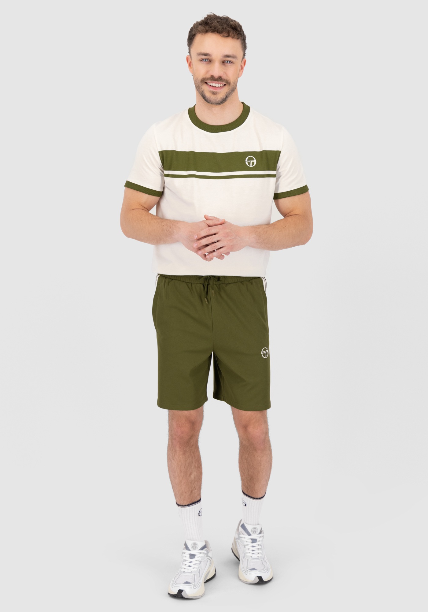 Sergio Tacchini Shorts »PIETRAPERTOSA_ Herren«, Kurze Hose Herren, Shorts, Retro, Sporthose, Streetwear, Sale
