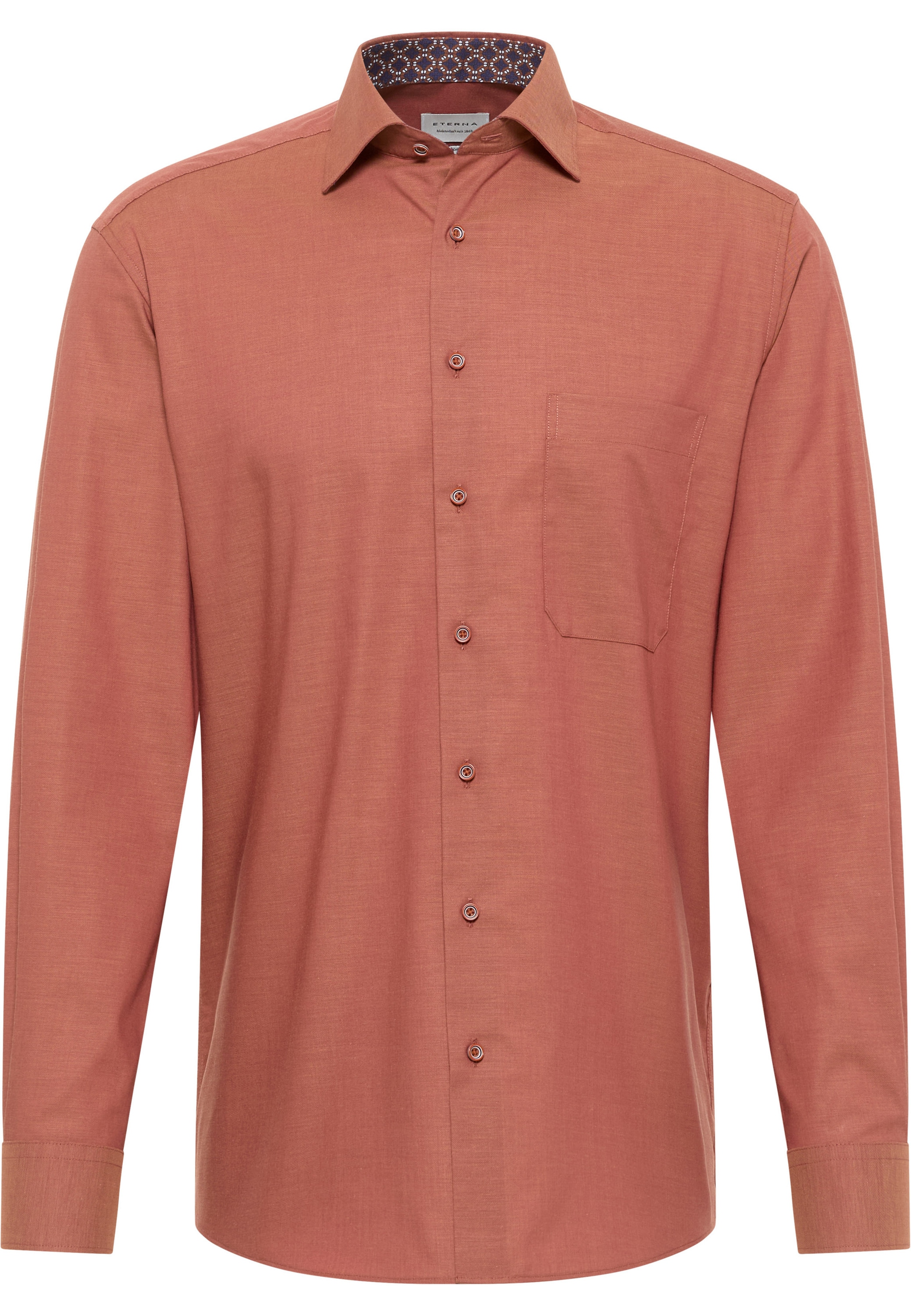 Eterna Langarmhemd »COMFORT FIT«, NON IRON (bügelfrei)