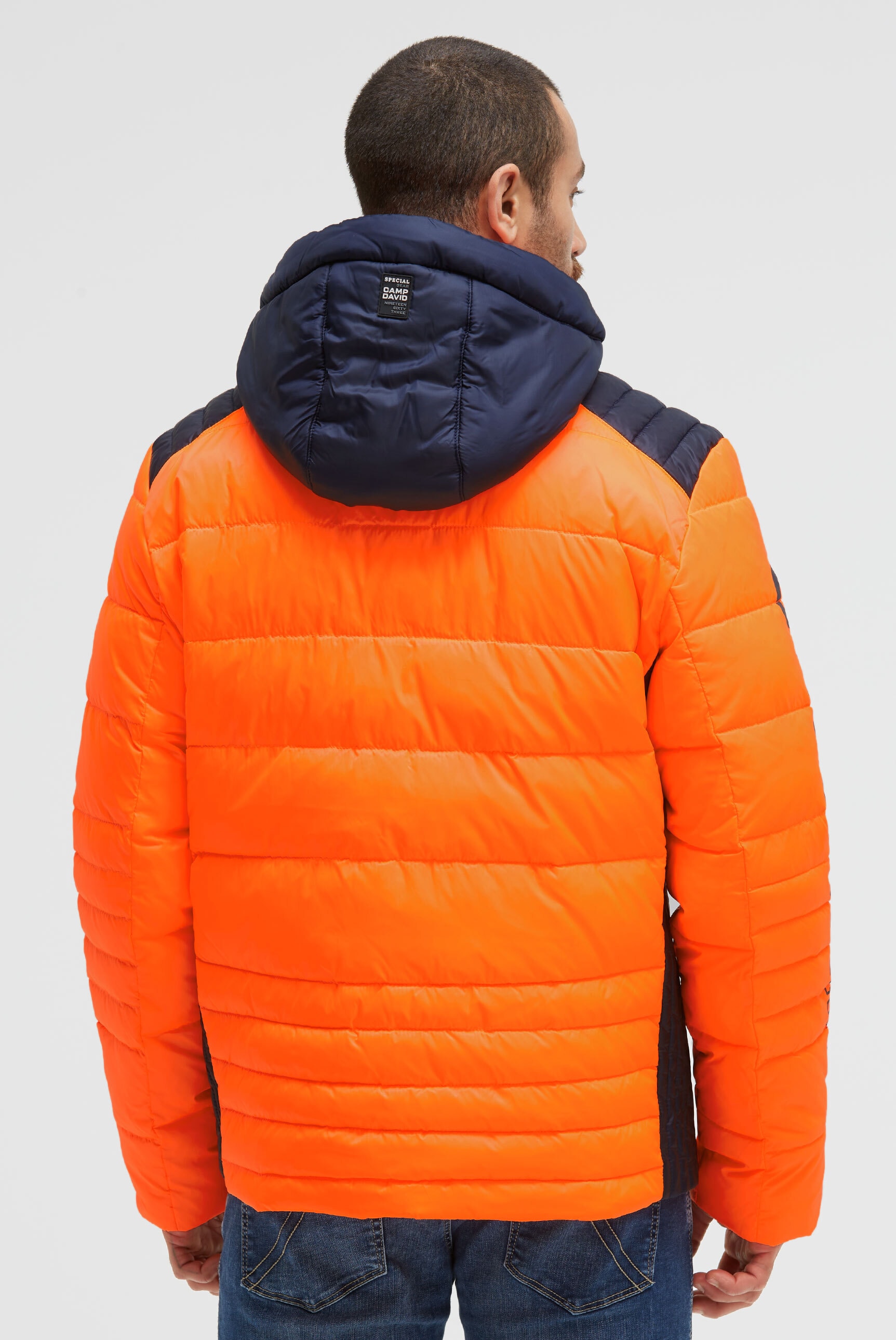 CAMP DAVID Winterjacke, mit Kapuze, mit abtrennbarer Kapuze