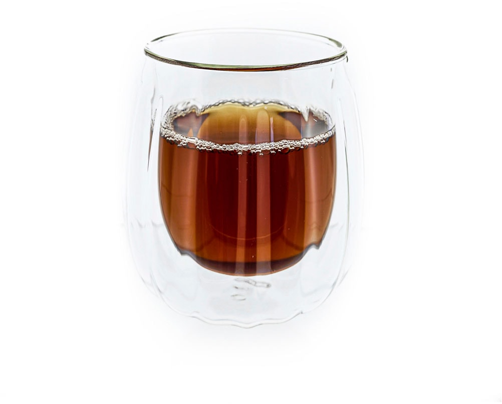 Mulex Latte-Macchiato-Glas »Mulex Gläser Set Chicago«, (Set, 2 tlg., 2tlg. Gläser Set, je 250 ml), doppelwandig, ideal f. Kaffee, Cappuccino, Latte Macchiatto, 2tlg