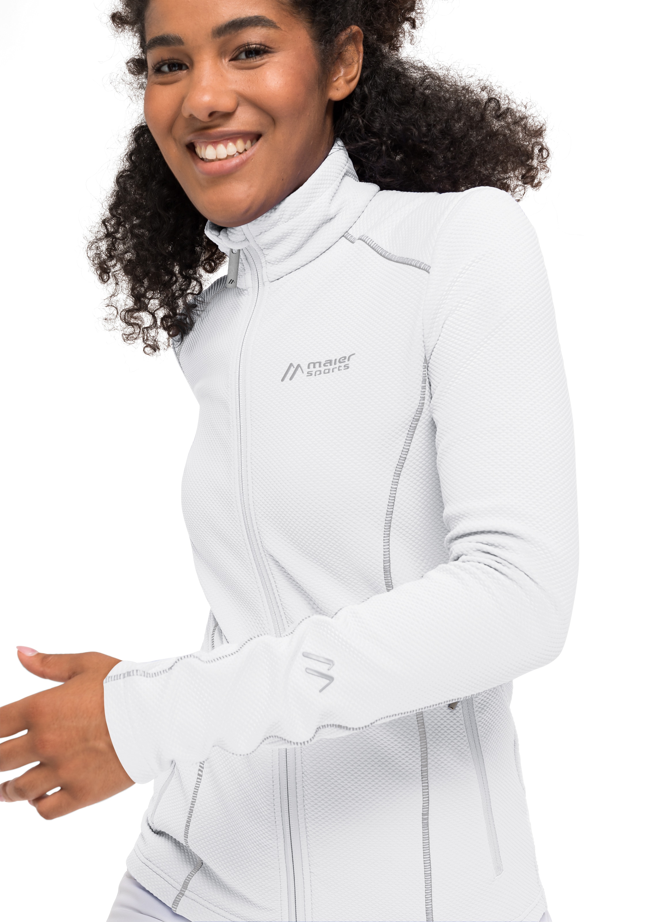 Maier Sports Funktionsshirt »Ximena«, warme Damen Fleecejacke als Midlayer,  ideal zum Skifahren bestellen | BAUR