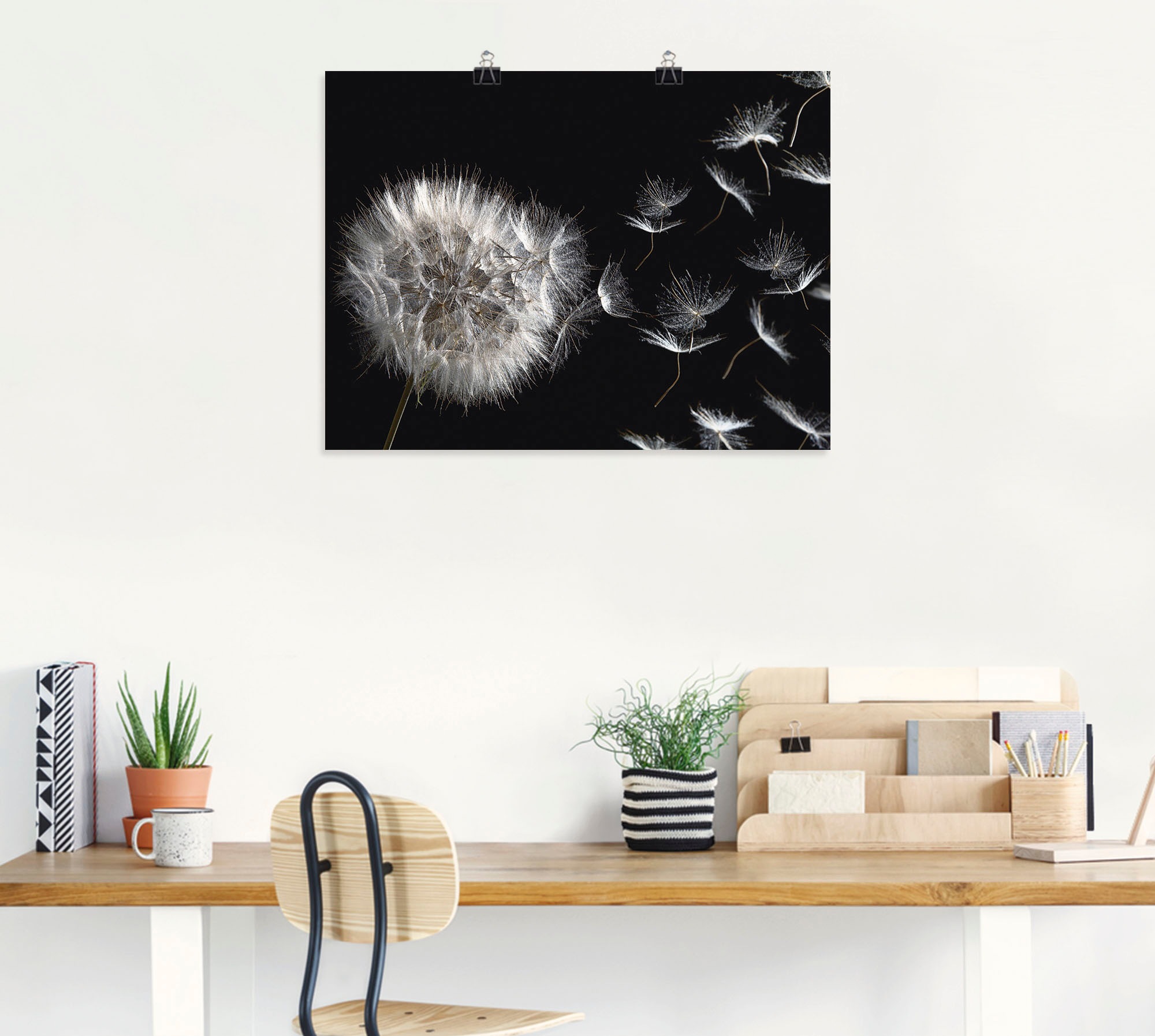 Artland Wandbild »Pusteblume«, Blumenbilder, (1 St.), als Alubild, Outdoorbild, Leinwandbild, Poster, Wandaufkleber