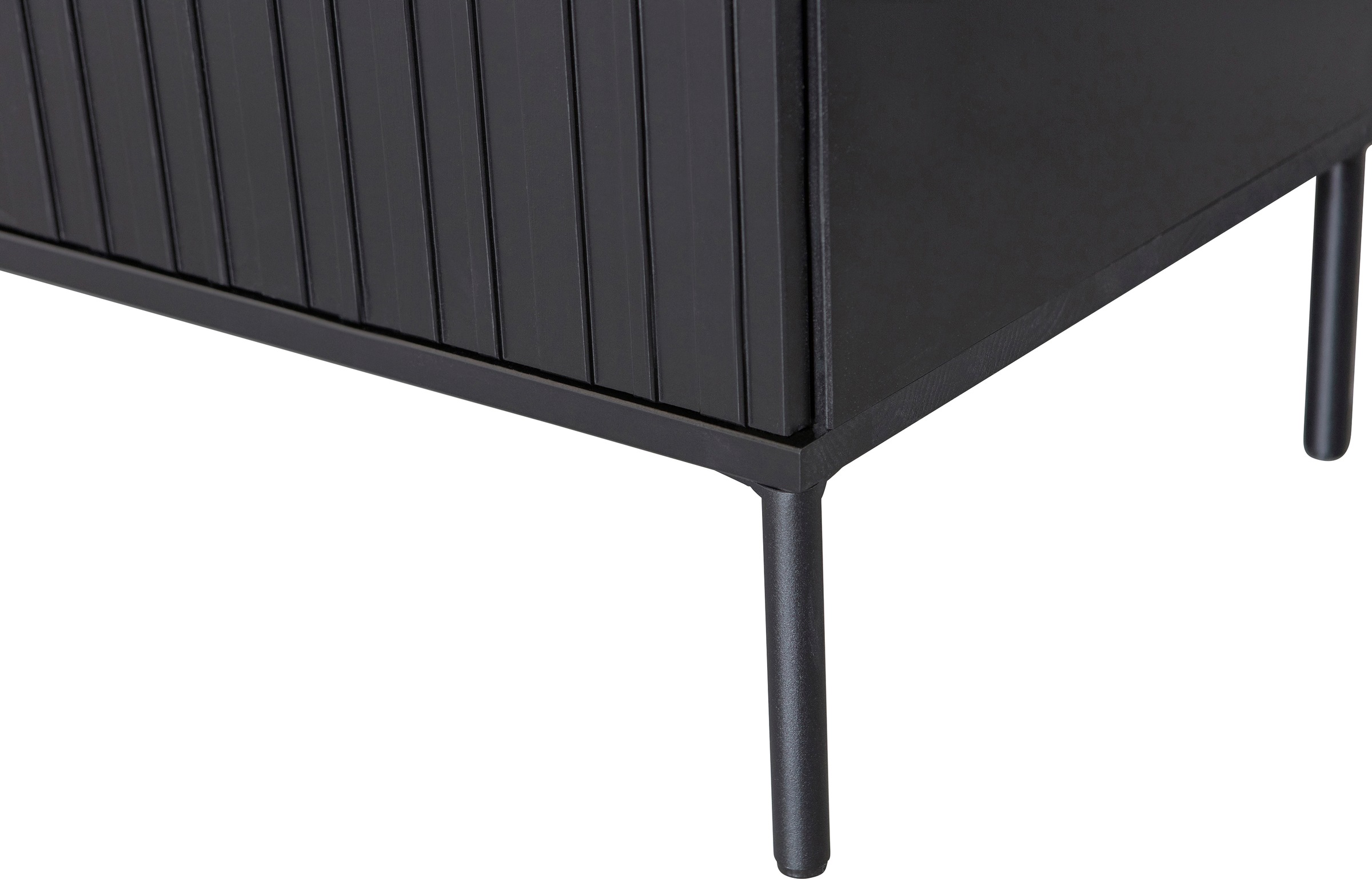 WOOOD Sideboard »New Gravure, TV-Kommode, Breite 100 cm oder 150 cm«, Kommode Höhe 56 cm, mit grafischen Relieftüren, viel Stauraum