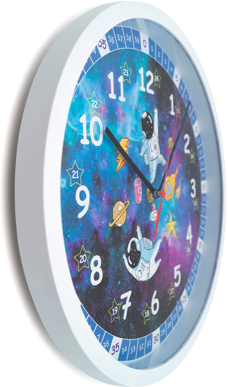 Wall-Art Wanduhr »lautlose Wanduhr Weltall | Astronauten« BAUR bestellen Kinderzimmer Lernuhr