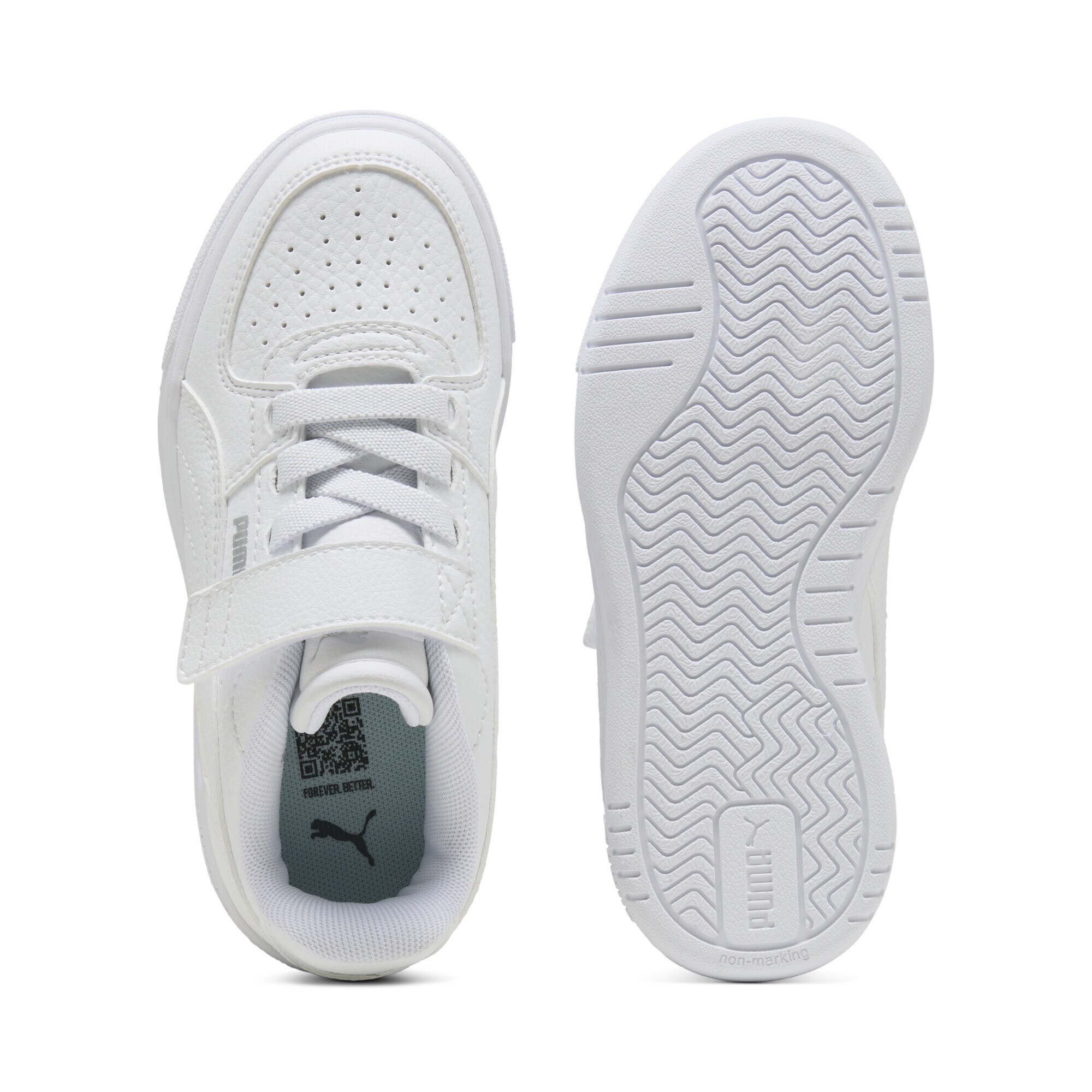 Puma Caven III Sneakers White Silver Metallic 30 3