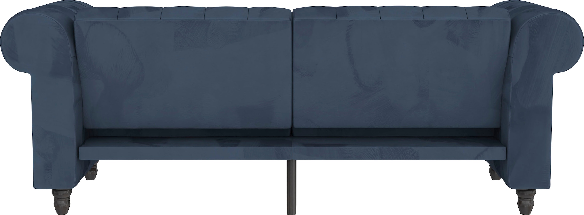 Dorel Home 3-Sitzer »Felix, Schlafsofa 236 cm, (Liegefläche 108x190cm), Rückenlehne«, 3-fach verstellbar, Velours, Kunstleder, Luxus-Microfaser Vintage