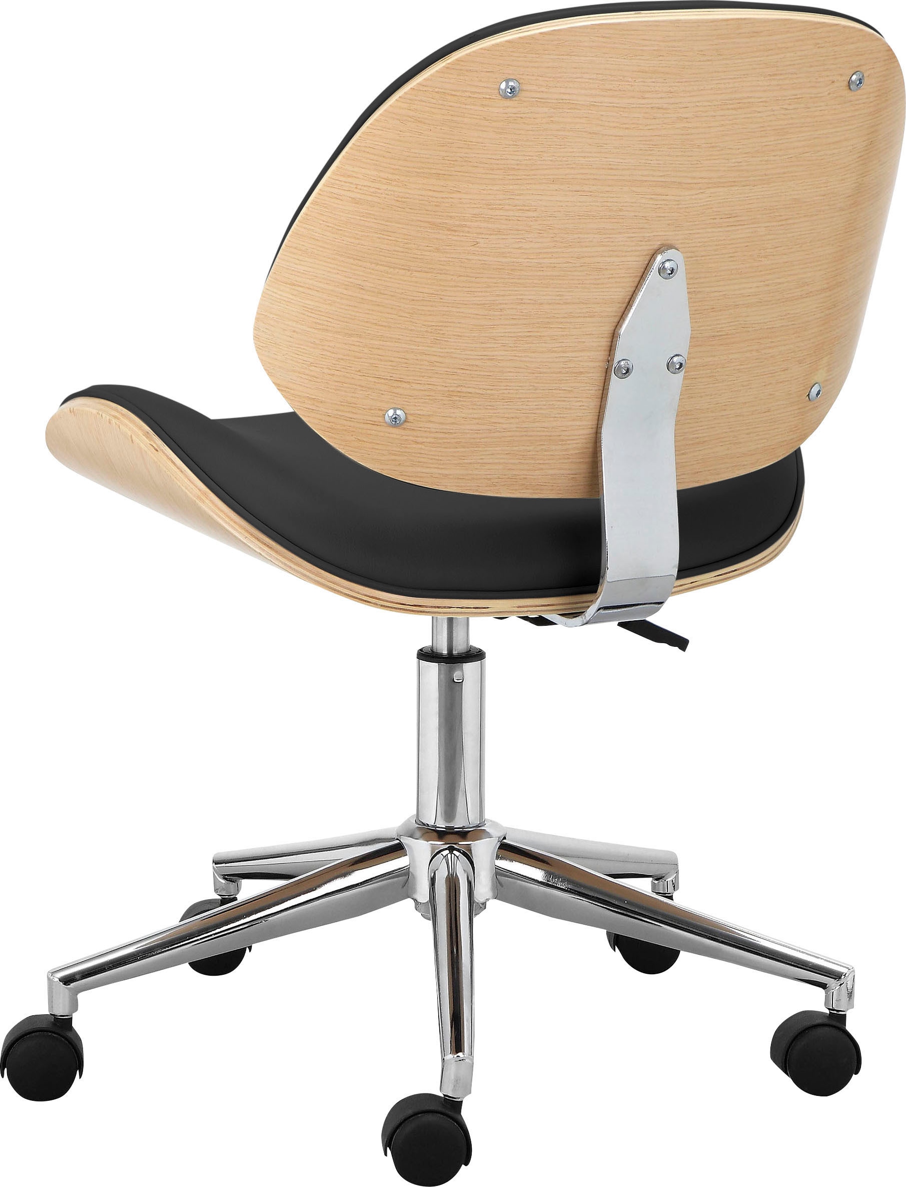 andas Bürostuhl »Kiruna«,  höhenverstellbar, 360° drehbar, Gestell aus Metall, in verschiedenen Farbvarianten erhältlich, Sitzhöhe 44-54 cm
