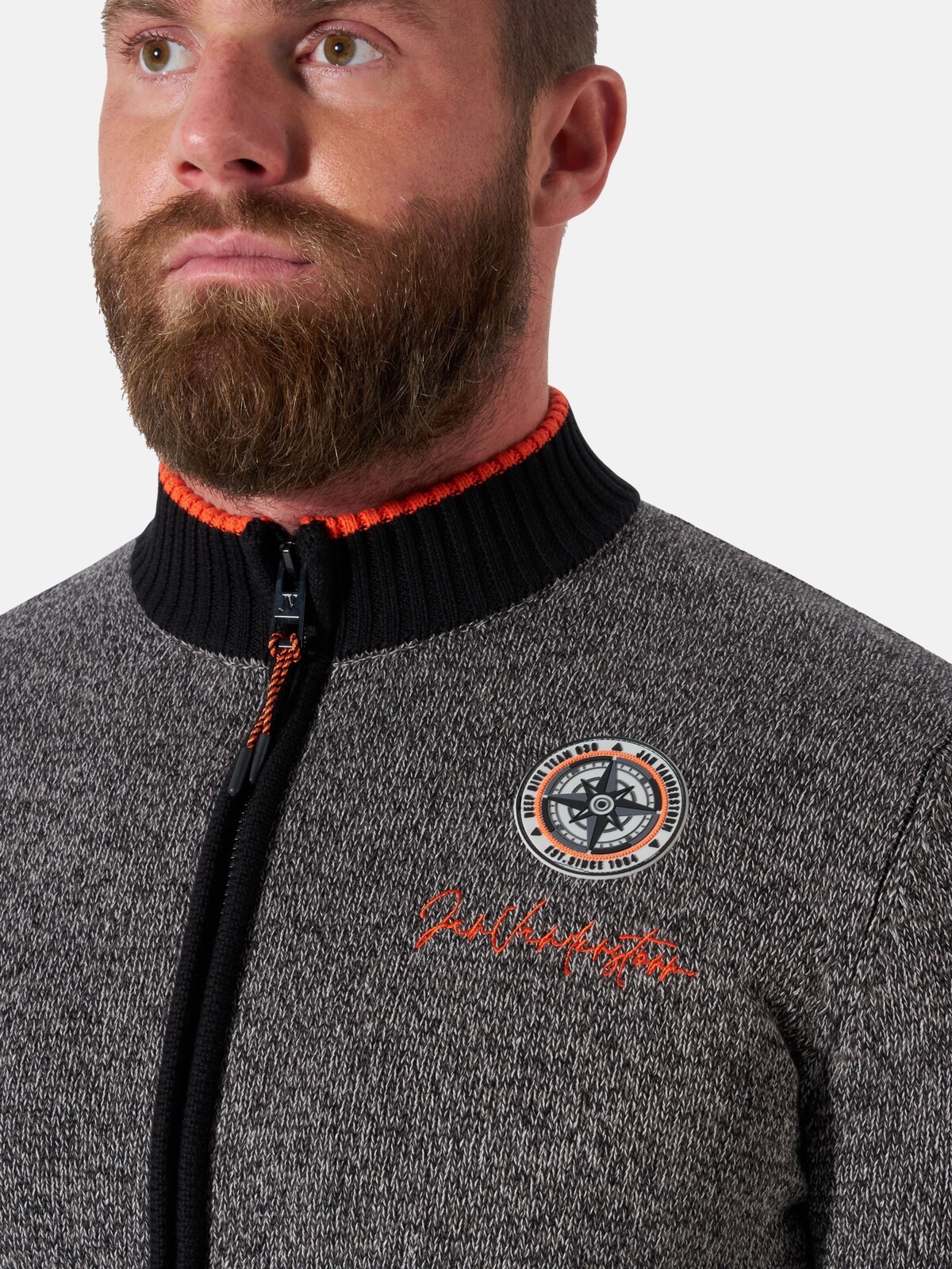 Jan Vanderstorm Strickjacke »Strickjacke HESAR«