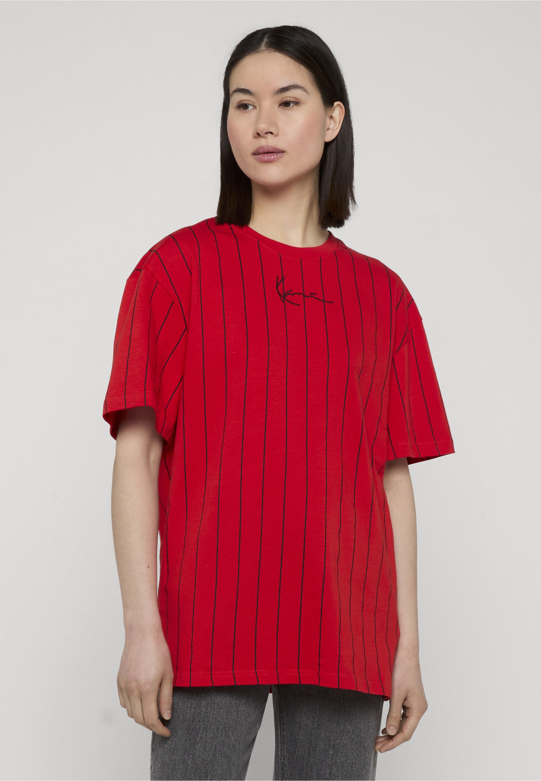 Karl Kani T-Shirt »Karl Kani Small Signature Essential Pinstripe Tee« 1 Stk.