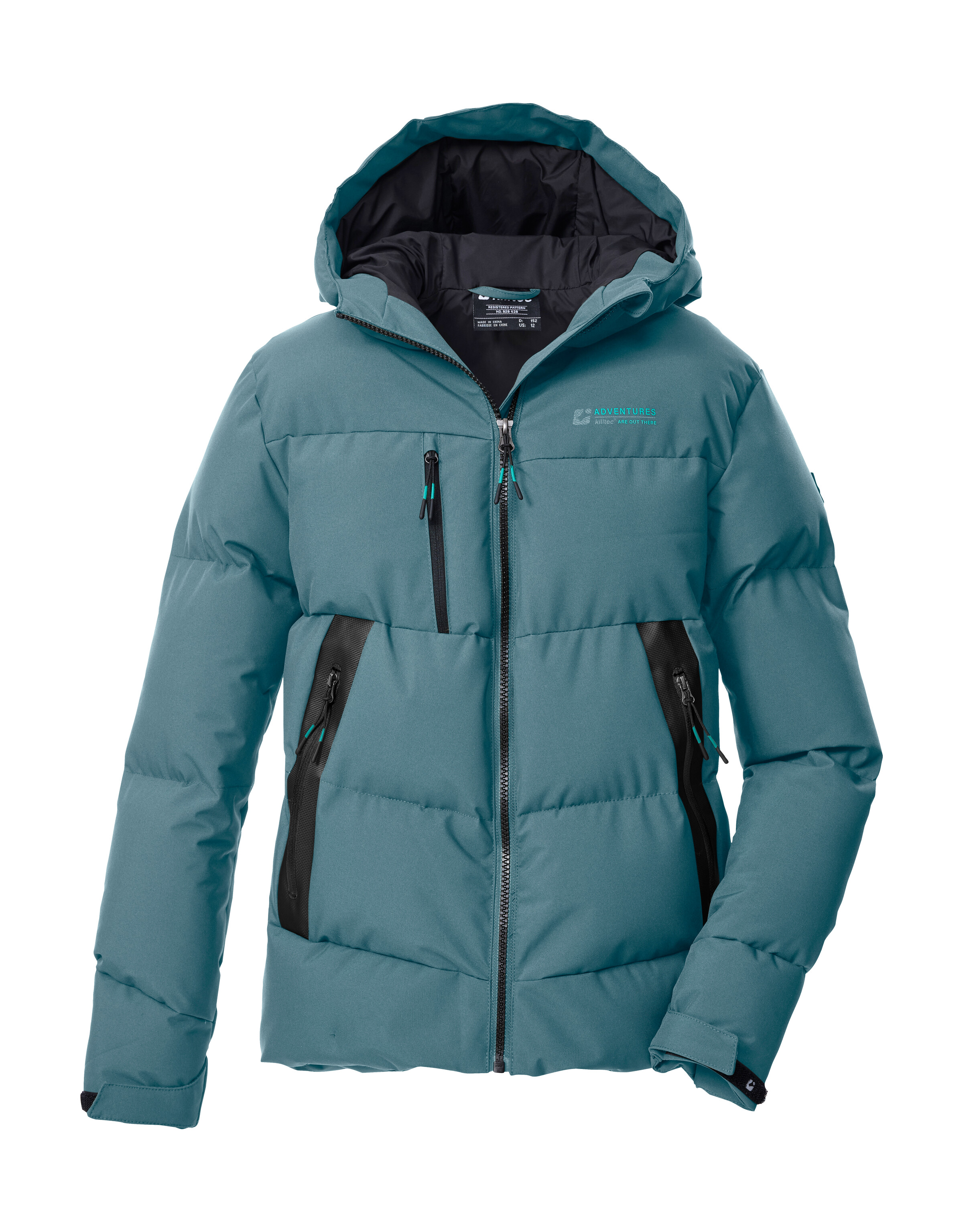 Killtec Steppjacke "KOW 239 BYS QLTD JCKT" Winddichte, wasserabweisende Kinderjacke mit verstellbaren Bündchen