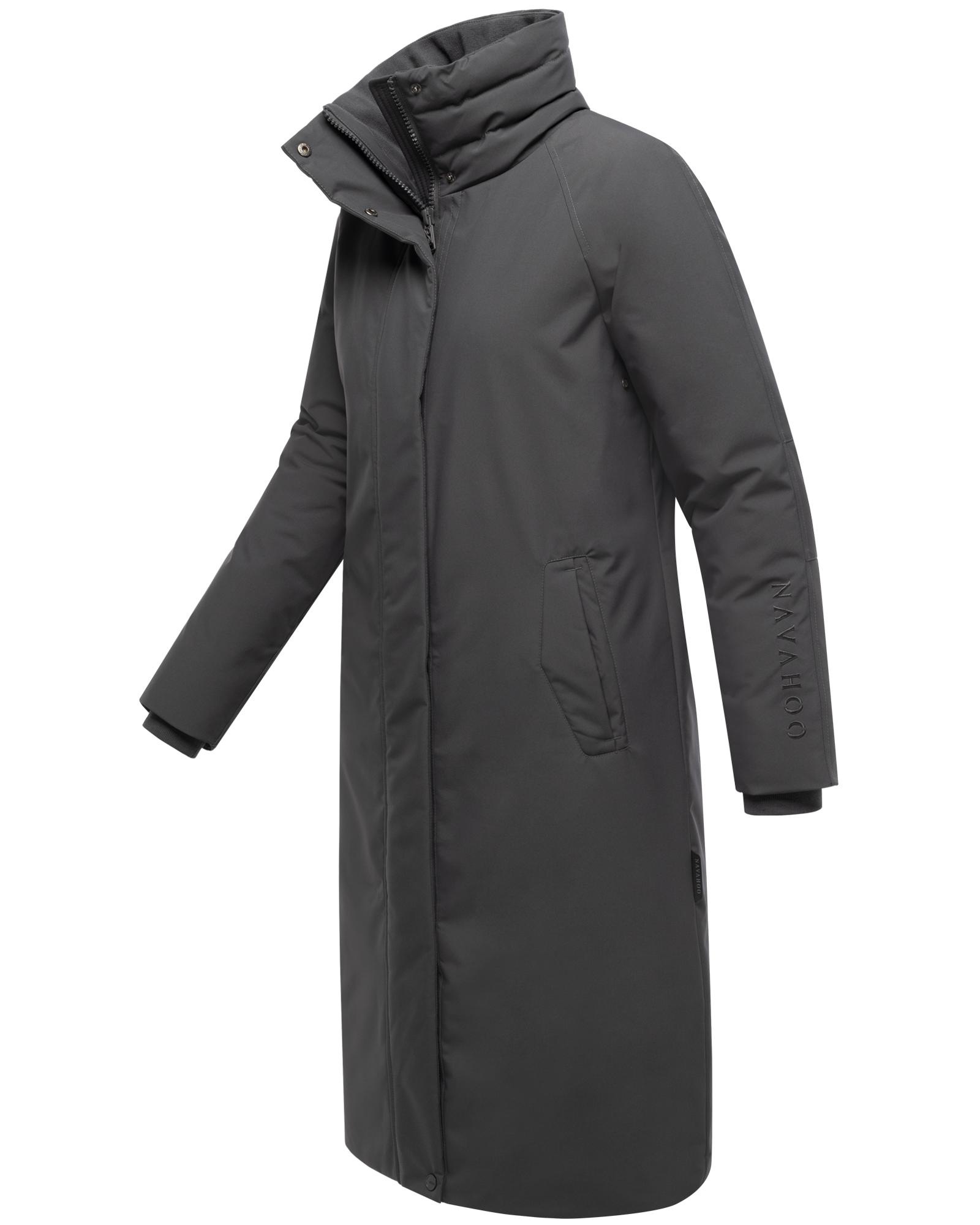 Navahoo Wintermantel "Traumblüte 14", Warmer Parka mit Stehkragen günstig online kaufen