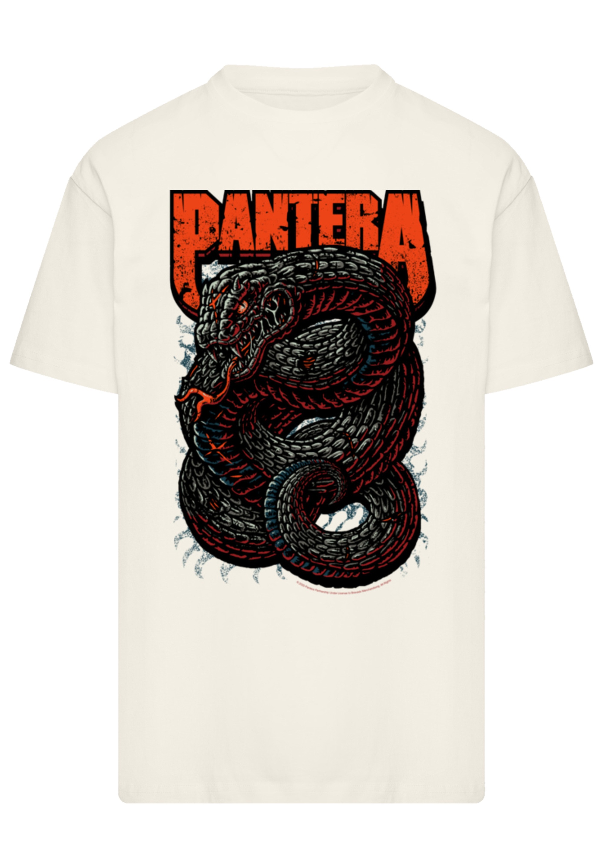 F4NT4STIC T-Shirt »Pantera Venomous Snake«, Premium Qualität