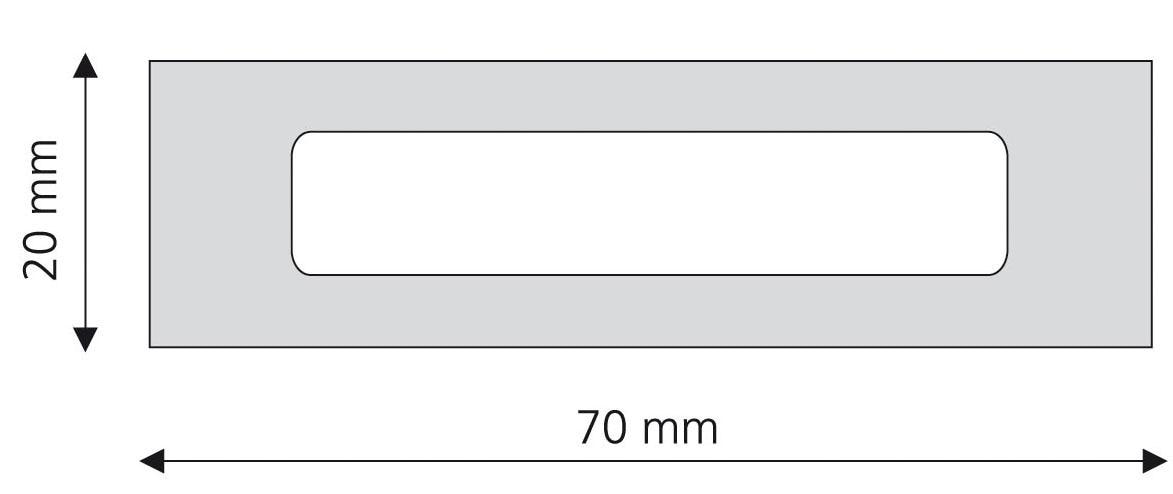 Liedeco Gardinenstangen-Endstück »Block«, (Set, 2 St.), für Gardinenstangen  Ø 16 mm auf Rechnung | BAUR