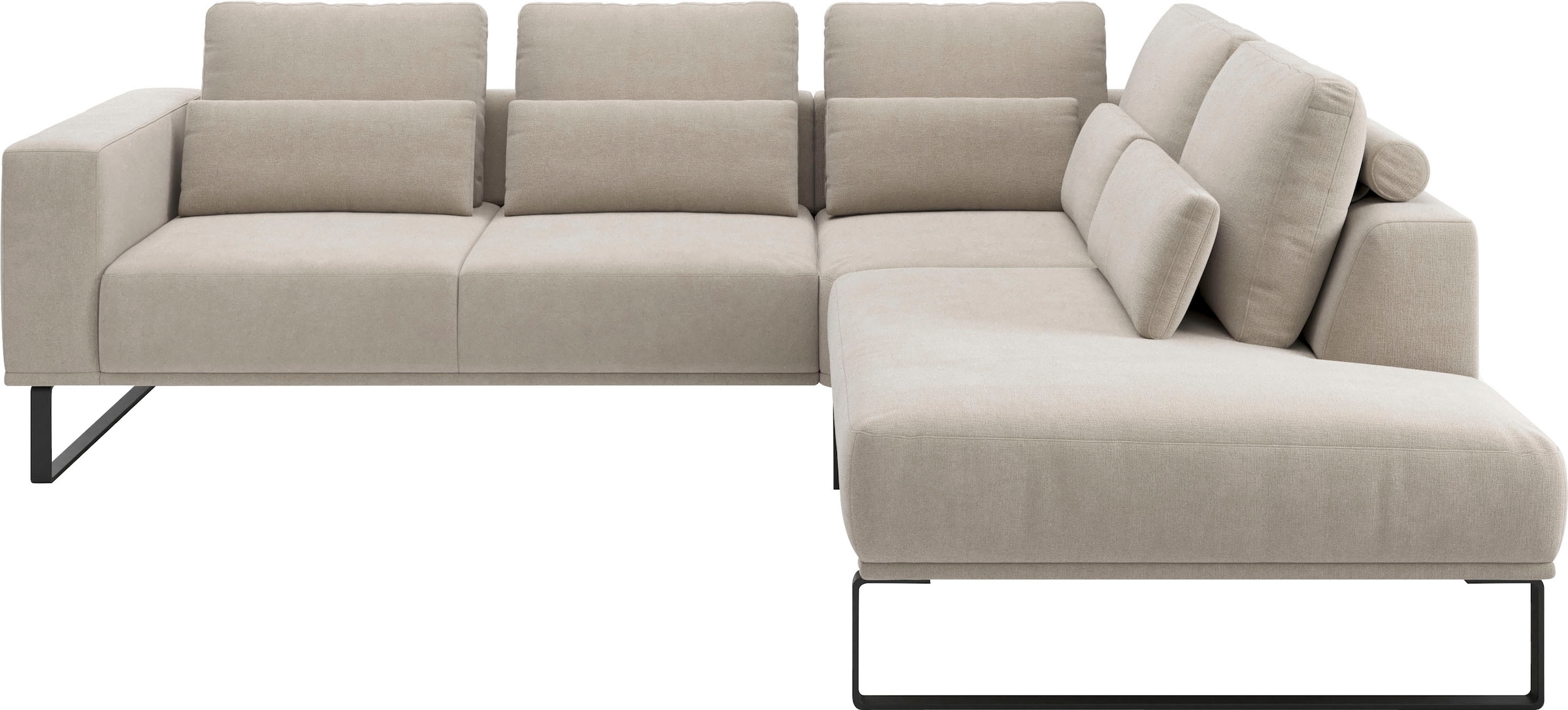 Musterring Ecksofa "JUSTB PM100, stilvoller Lounge-Komfort von Musterring" Kollektion Bettina Zimmermann, optionaler Sitzvorzug & Fuß-Auswahl