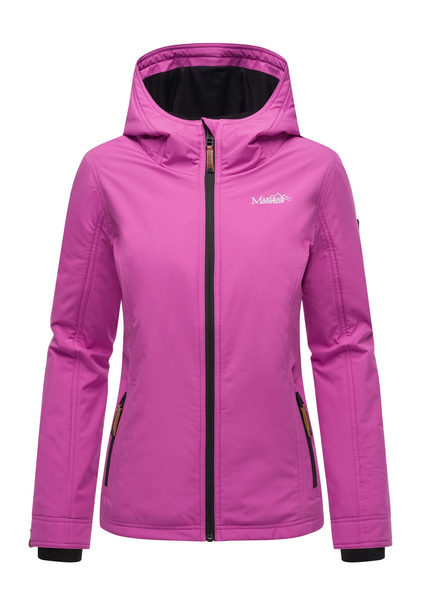 Marikoo Outdoorjacke »Brombeere«, sportliche Übergangsjacke mit Kapuze
