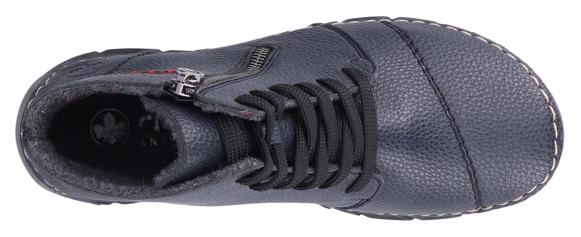 Rieker Schnürboots, Schnürstiefelette, Casual-Boots mit weicher Innensohle