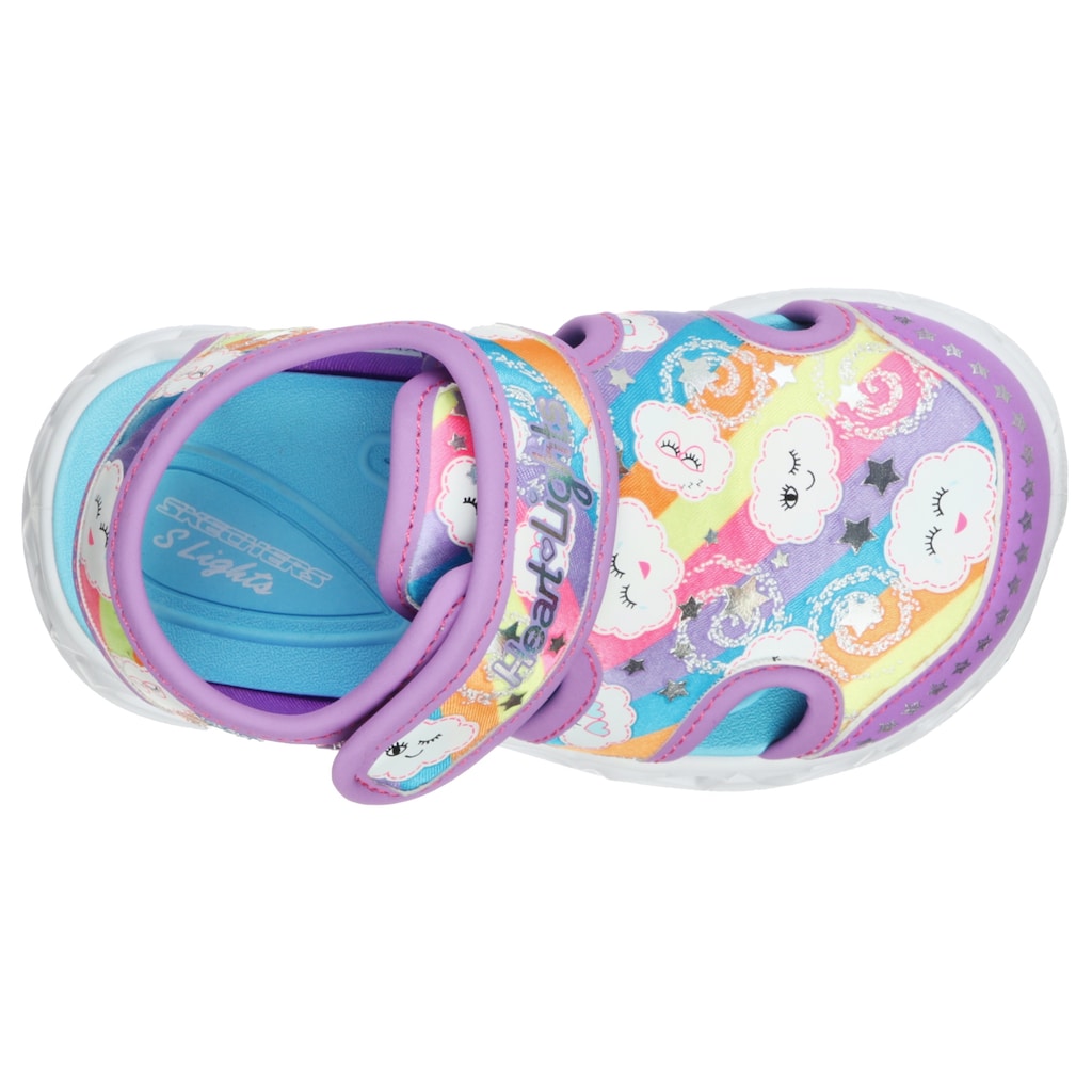 Skechers Kids Sandale »HEART LIGHTS SANDALS CUTIE CLOUDS«