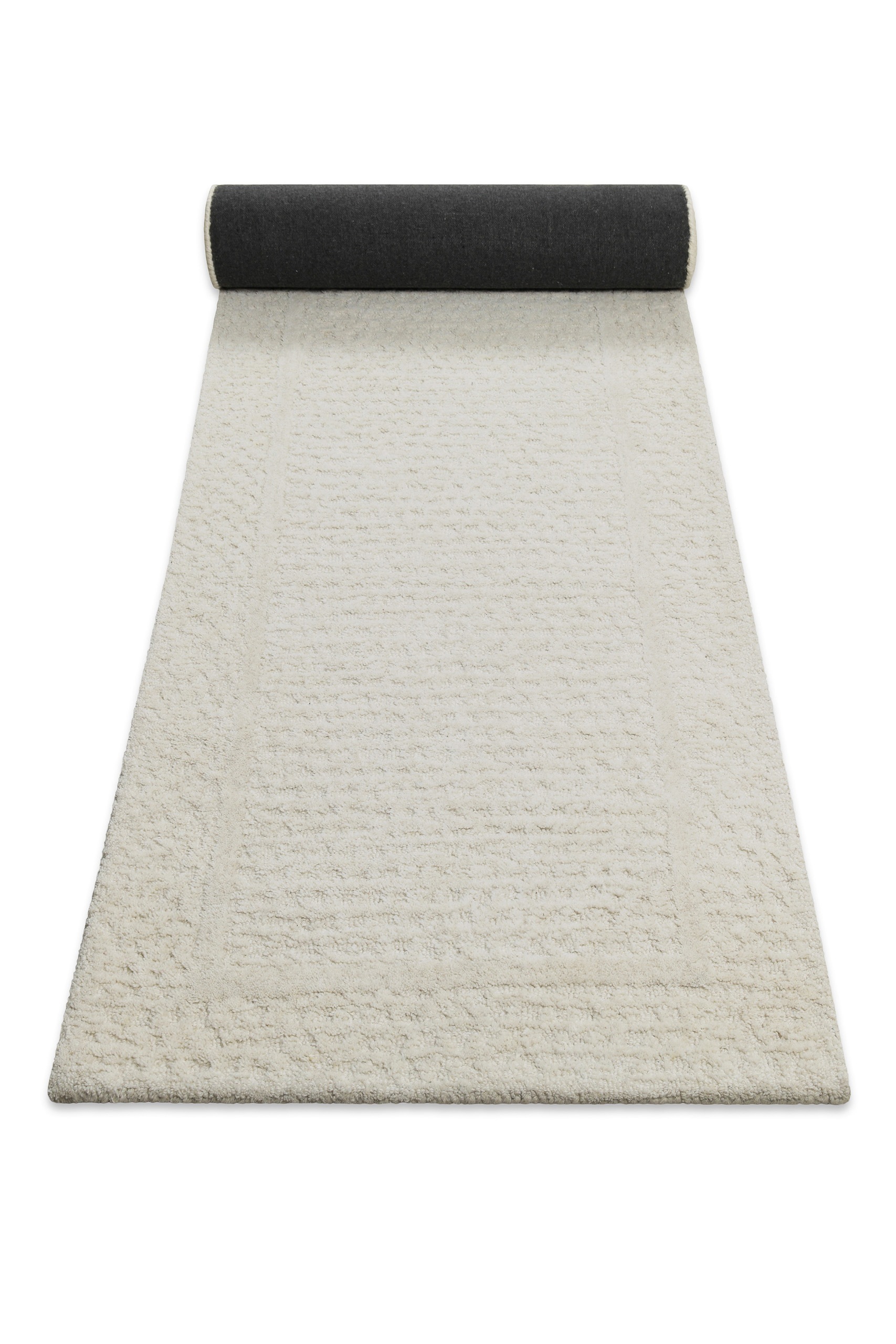 Wecon home Wollteppich »Hamptons THIRTYFIVE«, rechteckig, 15 mm Höhe, Läufer, Schurwolle, Kurzflor, Wohn- & Schlafzimmer, strukturiert