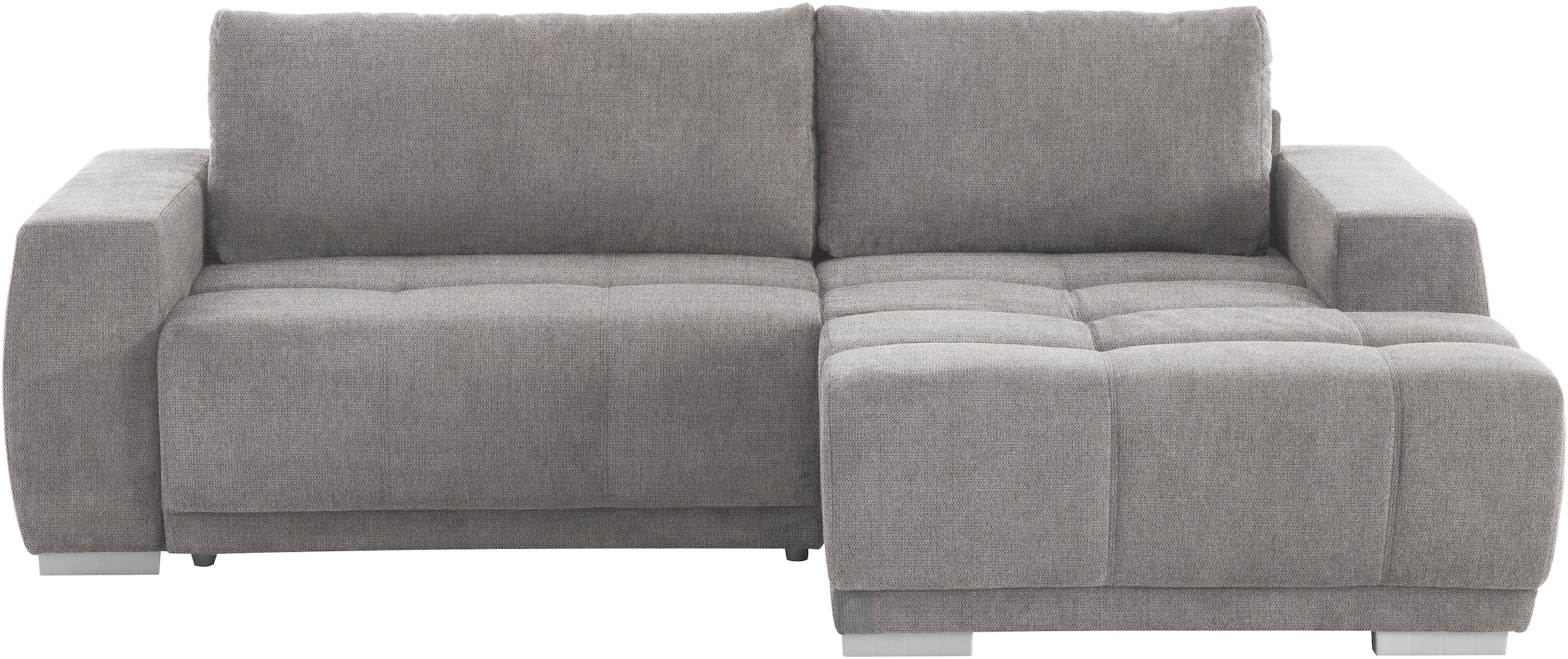 INOSIGN Ecksofa »Bolero L-Form«, wahlweise mit Bettfunktion & Bettkasten