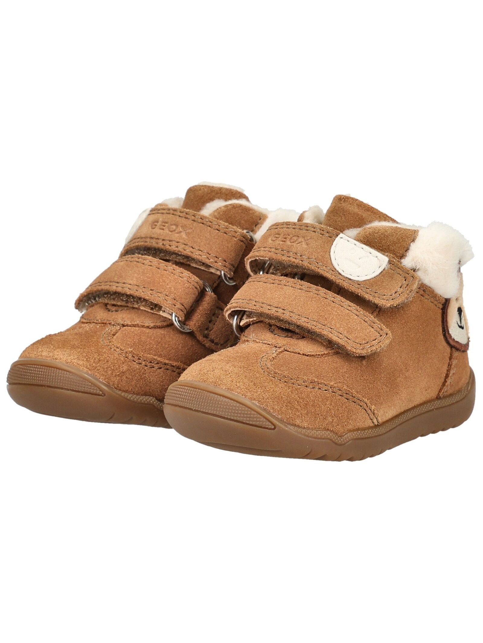 Geox Klettschuh »Geox Halbschuhe Veloursleder«