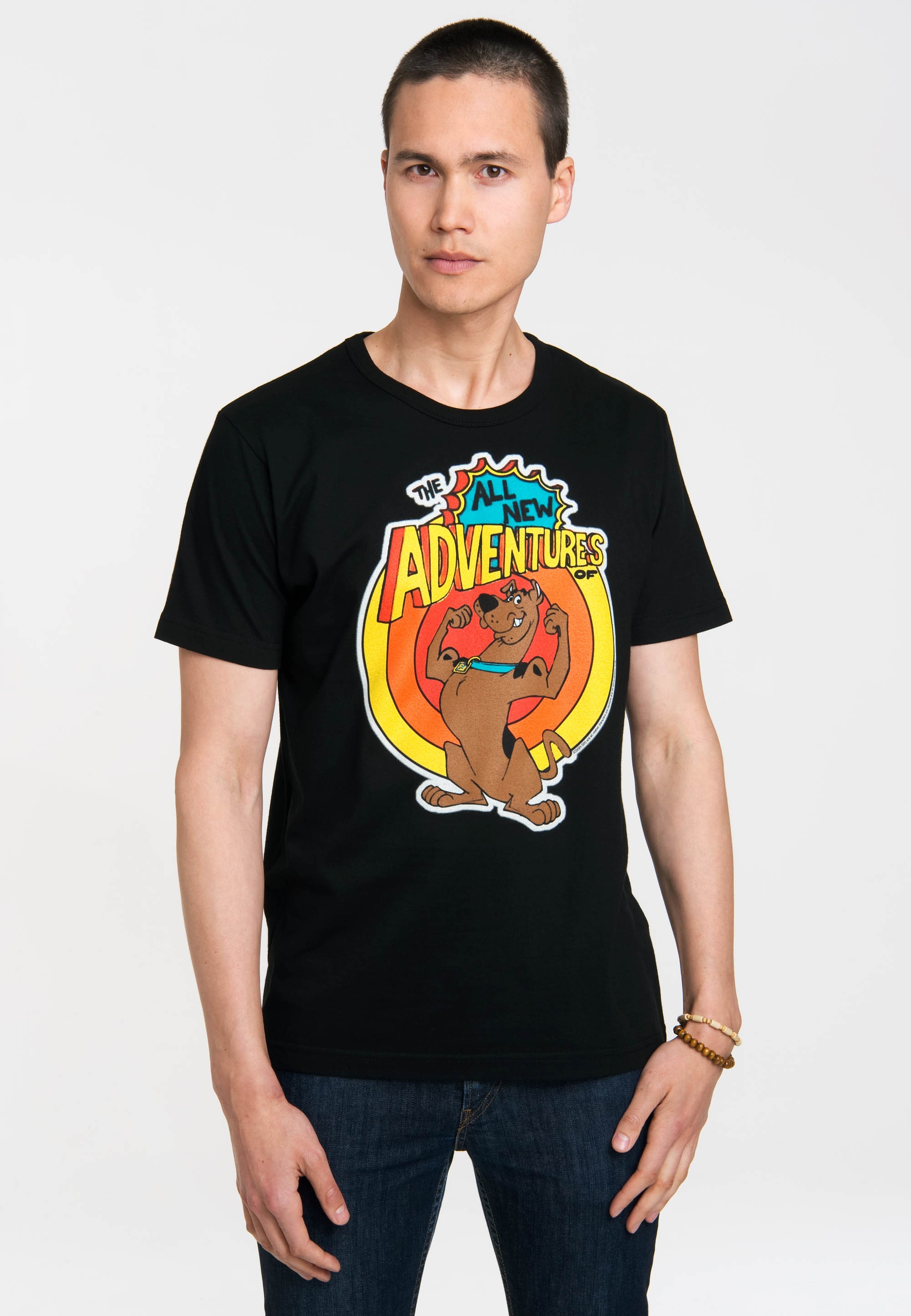 LOGOSHIRT "Scooby Doo - All New Adventures" mit Scooby Doo-Print