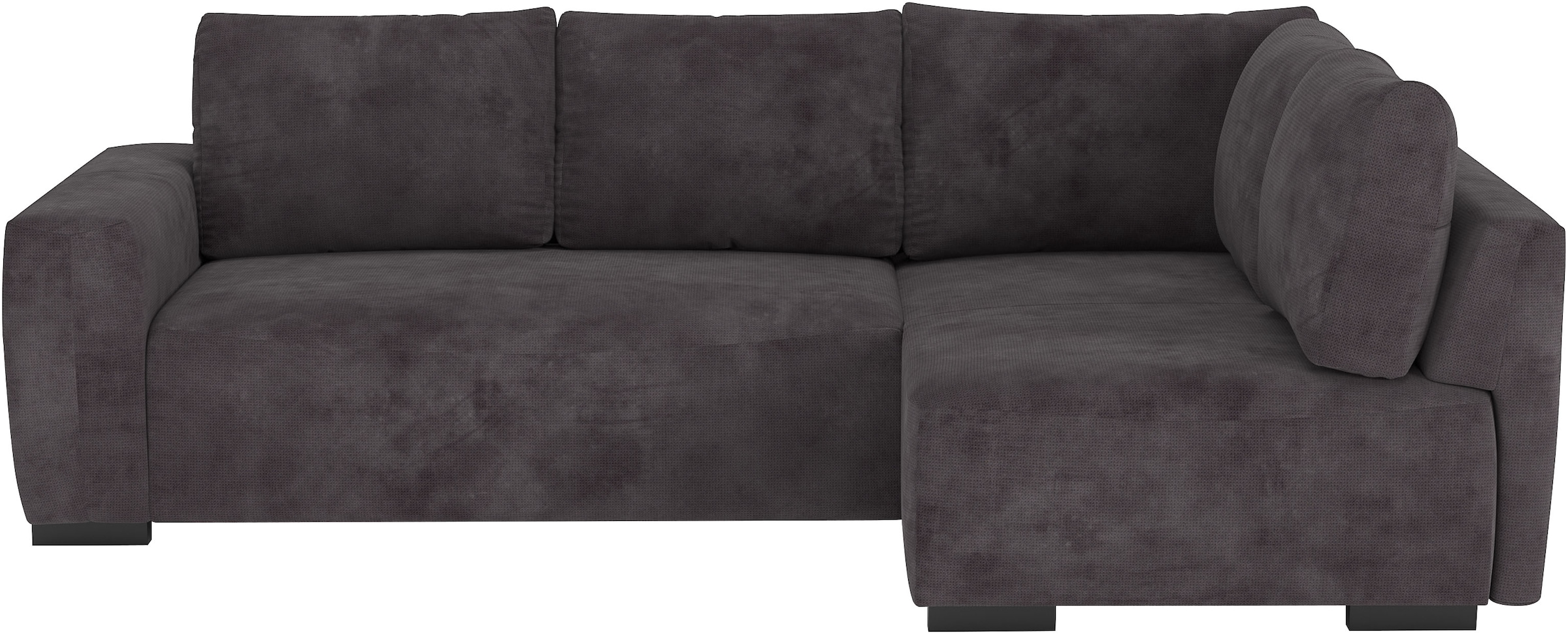 COTTA Ecksofa »Giro L-Form, Ottomane, Breite 252 cm« wahlweise mit Bettkasten und Trendbezug CORD!