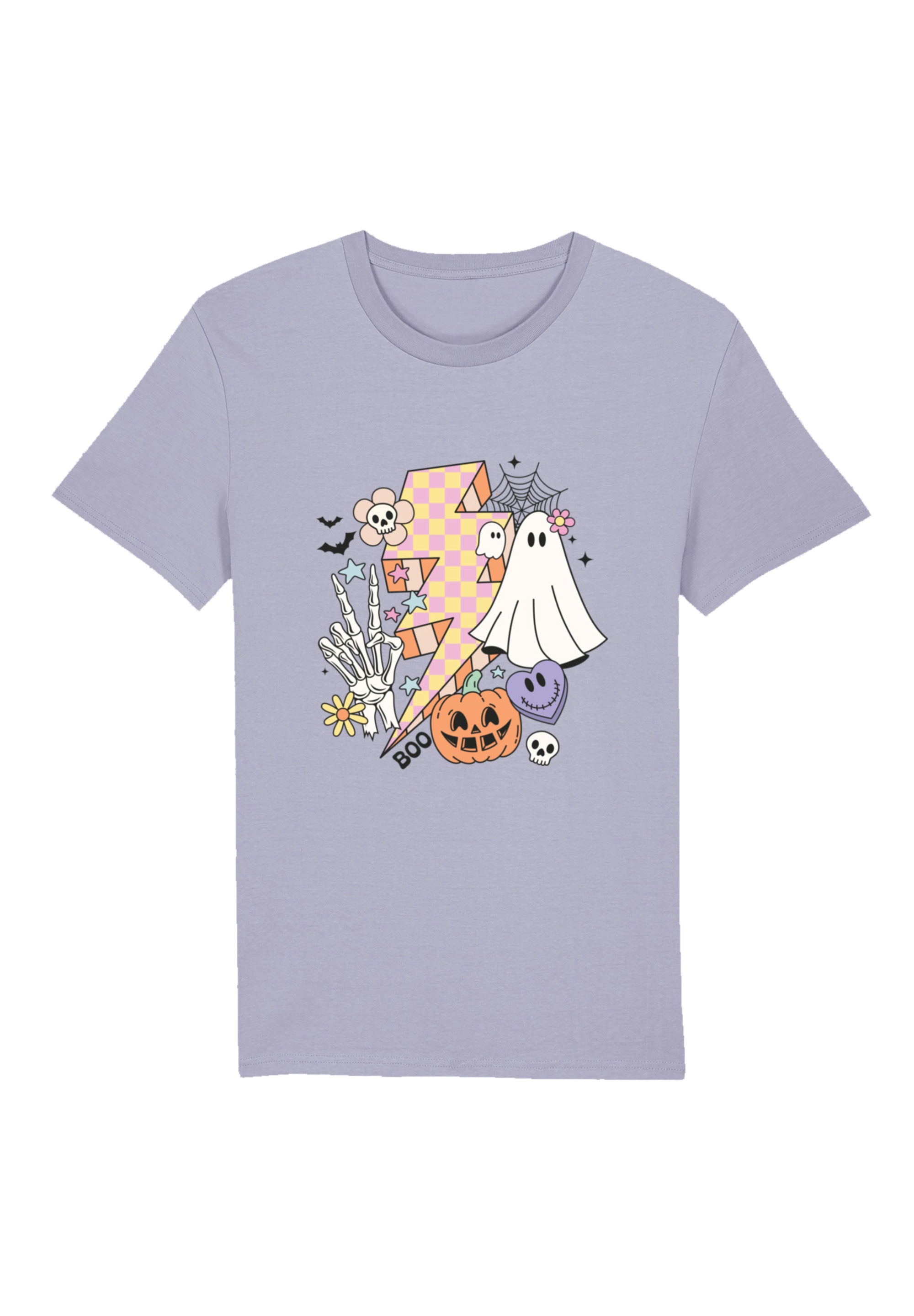 F4NT4STIC T-Shirt "Retro Halloween Lightning", Premium Qualität, Unisex Sch günstig online kaufen