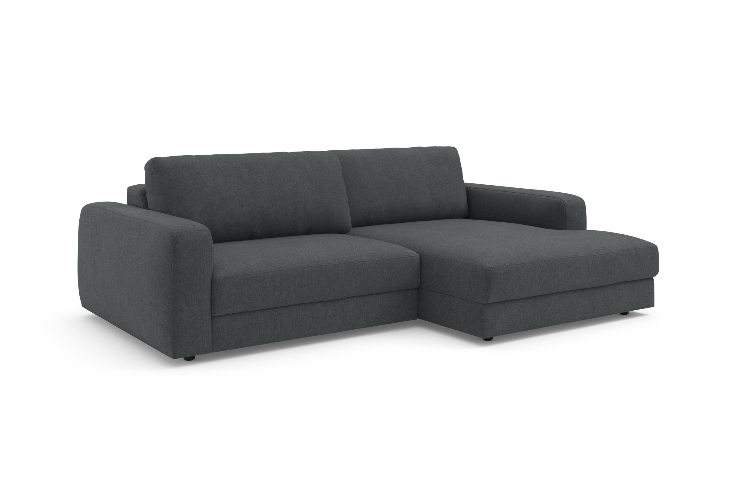 TRENDMANUFAKTUR Ecksofa »Bourbon, Designsofa mit tollem Sitzkomfort, L-Form,«, extra tiefe Sitzfläche, wahlweise mit Sitztiefenverstellung