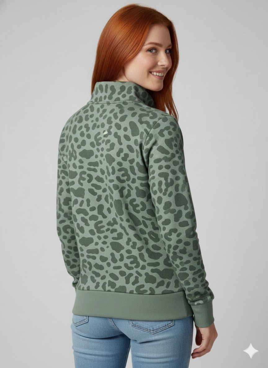 Ragwear Sweatjacke "RYLIE PRINT ZIP O" ohne Kapuze günstig online kaufen