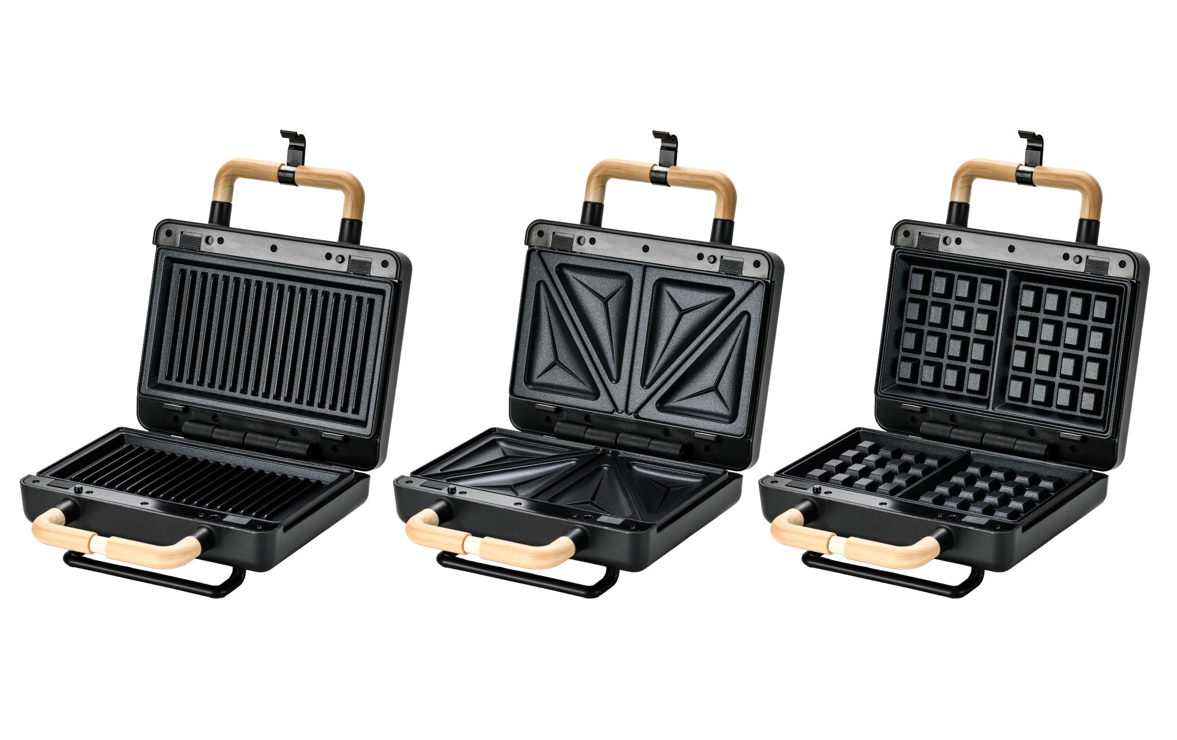 FURBER 3-in-1-Kombi-Waffeleisen »Duo«