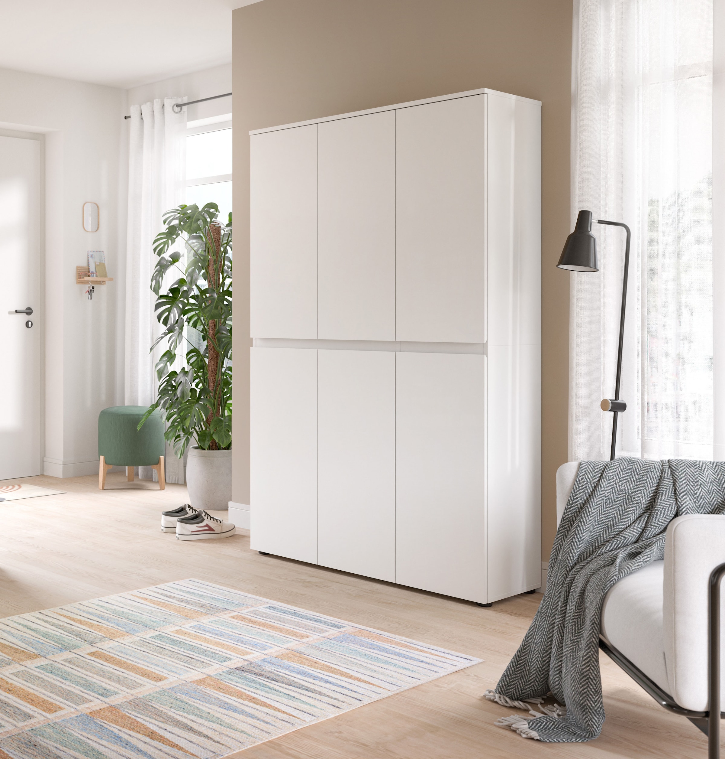 INOSIGN Mehrzweckschrank »CIPELA« 1 Stk. tlg. BxH:105x175 cm, viel Stauraum, variable Einlegeböden, Kleiderstange