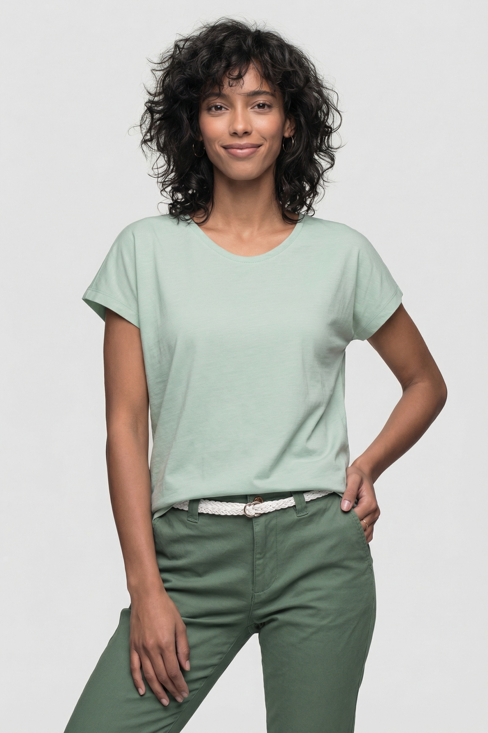 Alife & Kickin Rundhalsshirt "Damen SofiaAK P" günstig online kaufen