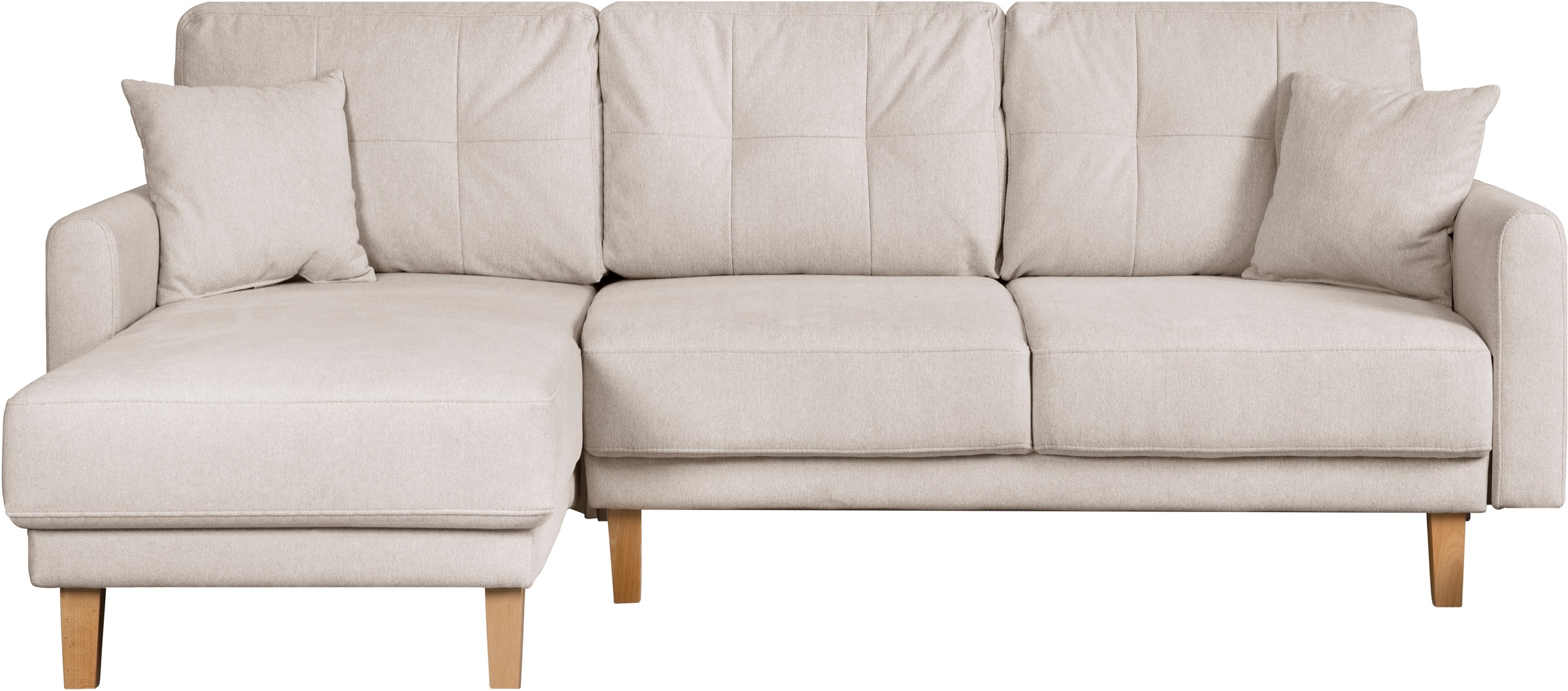 Home affaire Ecksofa "TRIPLO optionale Schlafsofa mit Bettkasten, Maße B/T/ günstig online kaufen