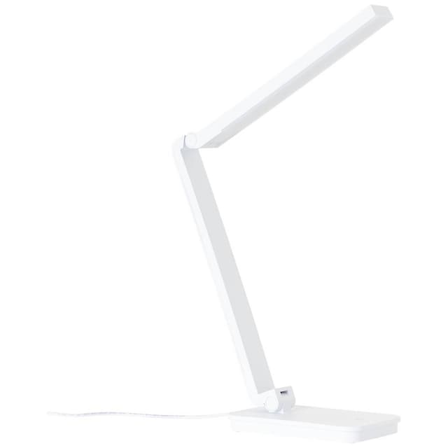 Brilliant LED Tischleuchte »Tori«, 1 flammig-flammig, 61cm Höhe, Touchdimmer,  260 lm, kaltweiß, schwenkbar, Kunststoff, weiß | Sale bei BAUR