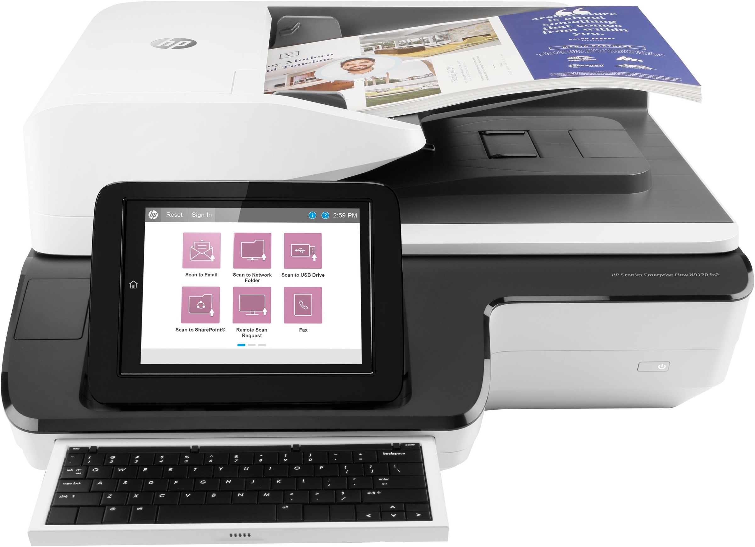 HP Scanner »ScanJet Enterprise Flow N9120 fn2«