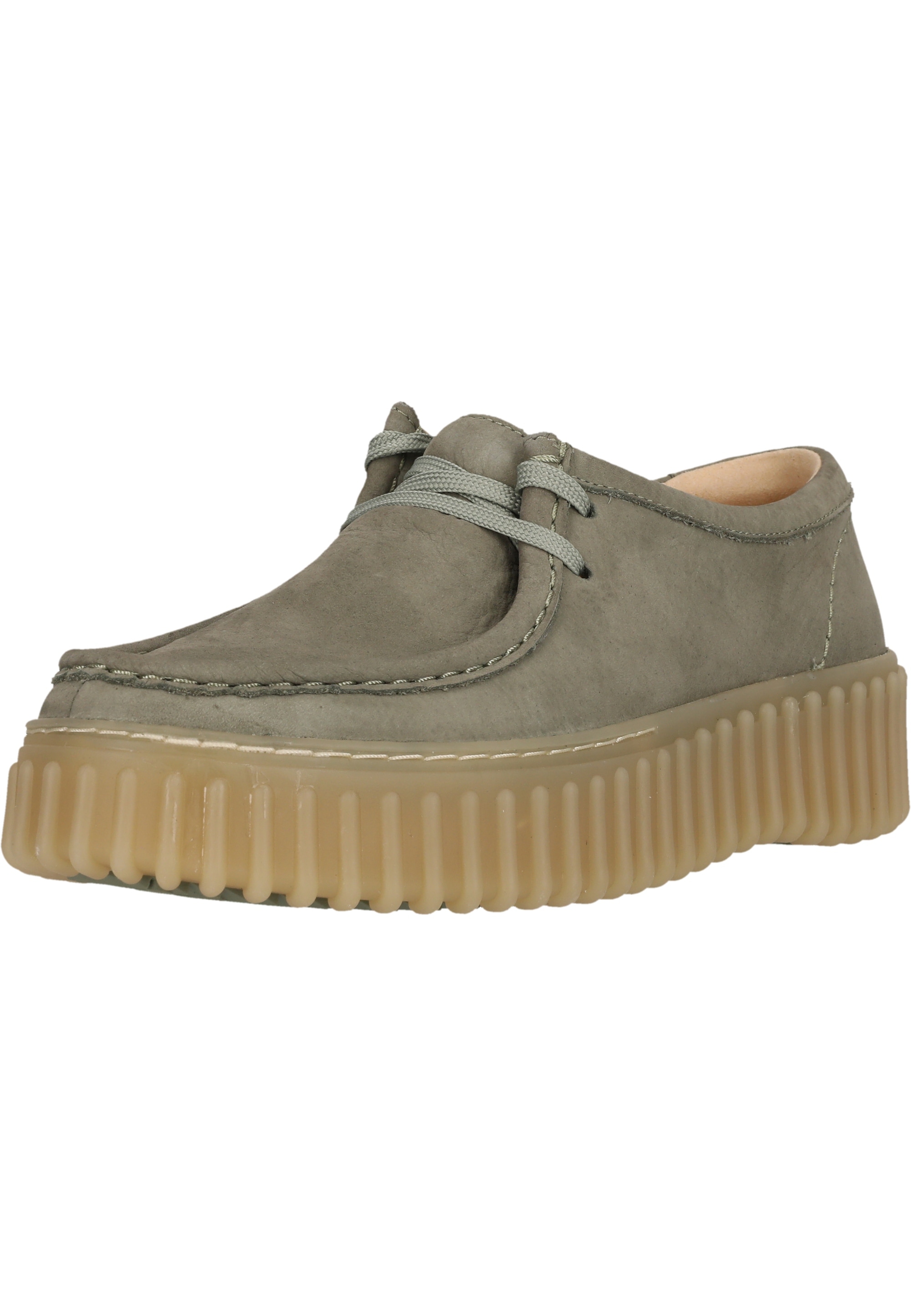 Clarks Schnürschuh "Torhill Bee", mit kultiger gerippter Sohle günstig online kaufen