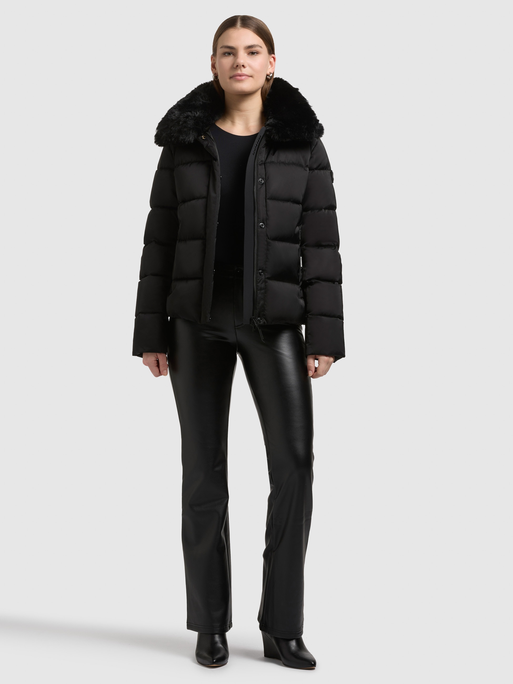 khujo Steppjacke »CLIA« ohne Kapuze