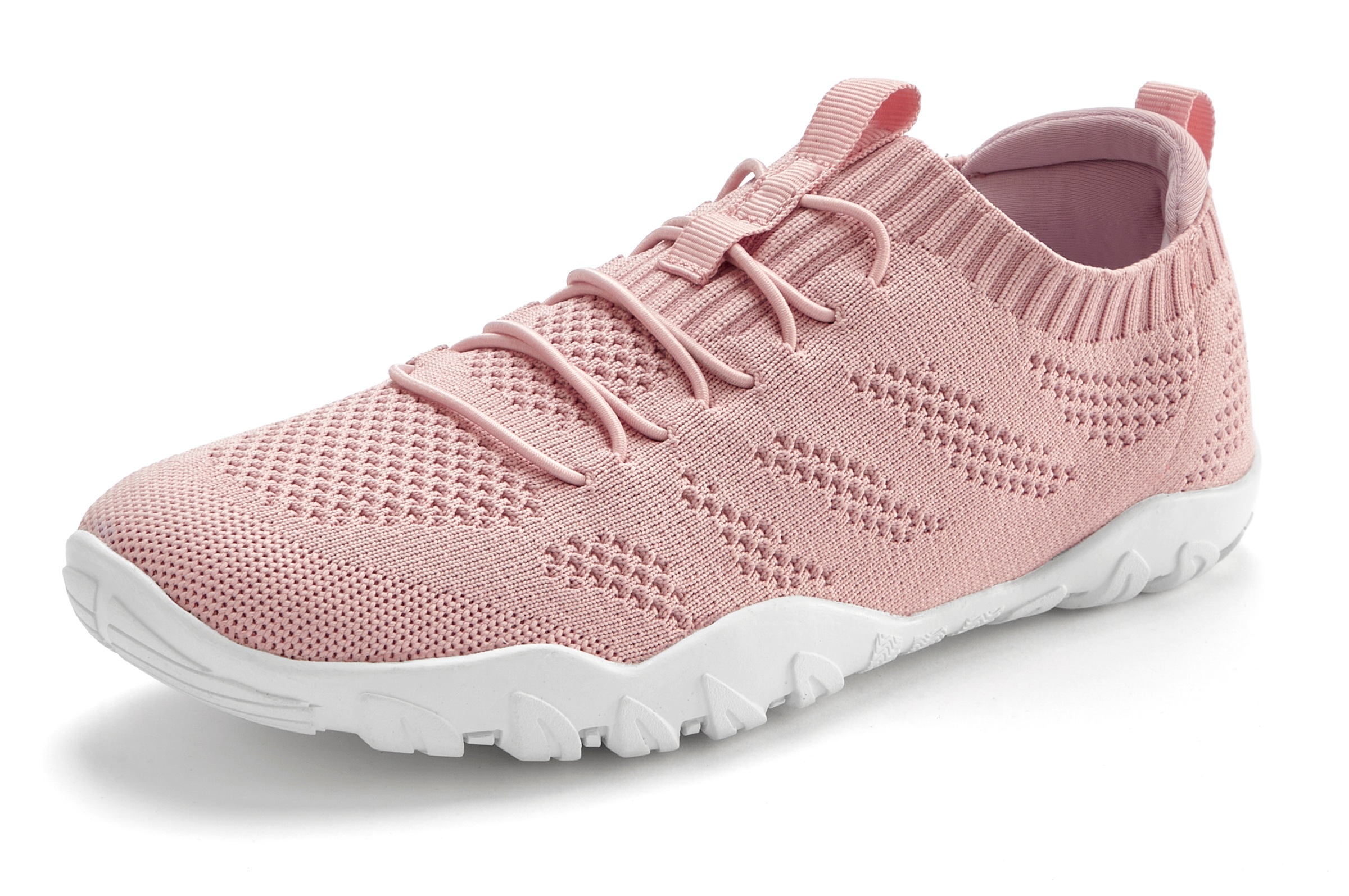 Vivance Sneaker »Freizeitschuh, Halbschuh mit ultraleichter und flexibler Sohle,«, zum Reinschlüpfen mit elastischen Schnürbändern VEGAN