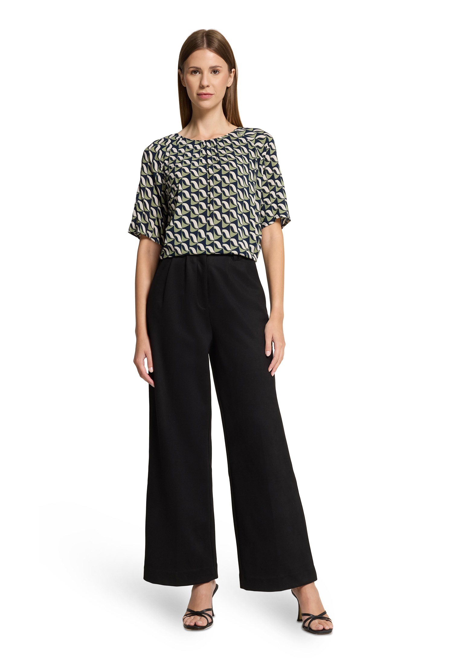 Betty Barclay Schlupfbluse »Betty Barclay Damen Schlupfbluse mit Rundhalsausschnitt«