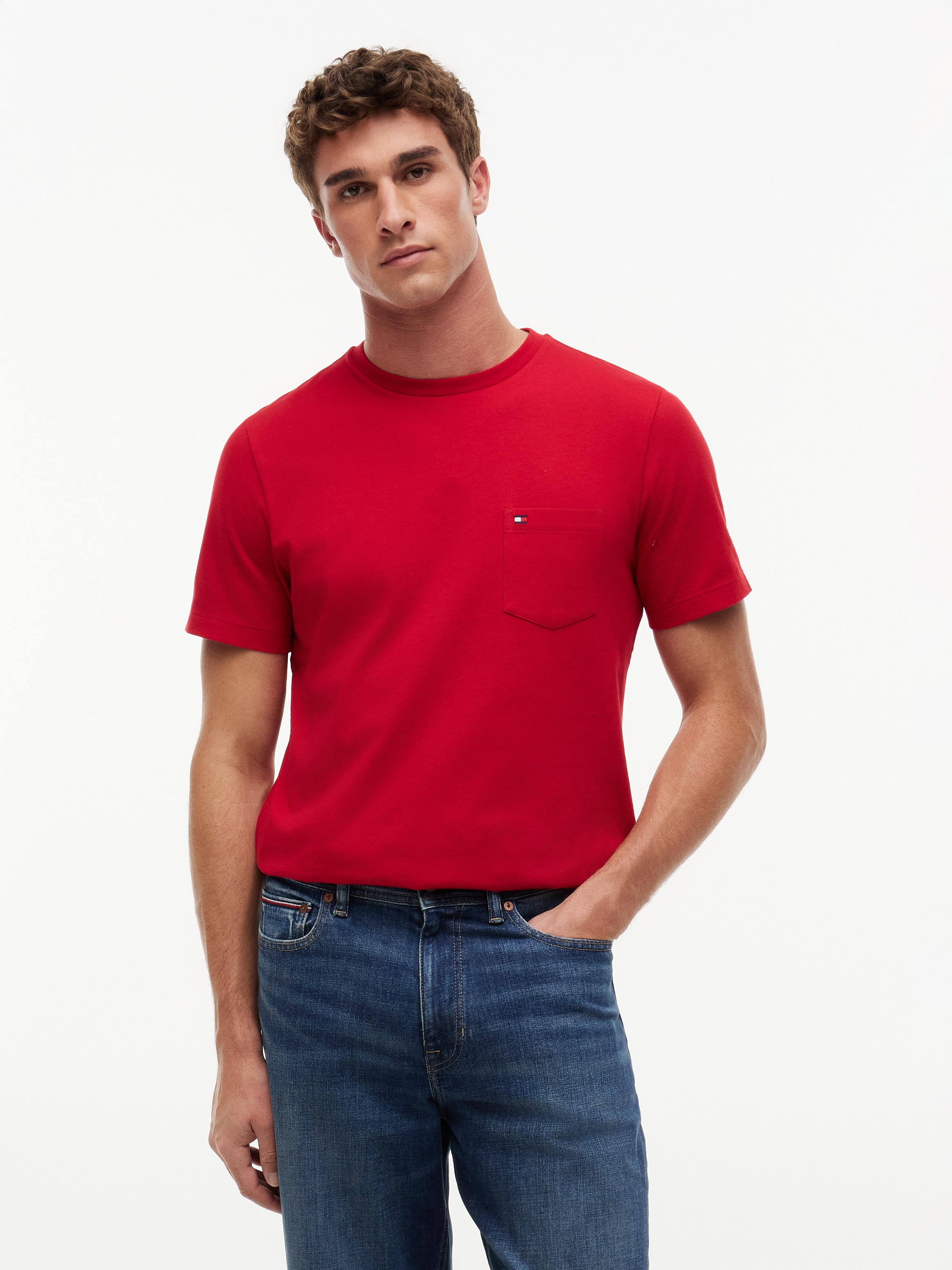 Tommy Hilfiger T-Shirt "ESSENTIAL SOLID POCKET TEE" günstig online kaufen