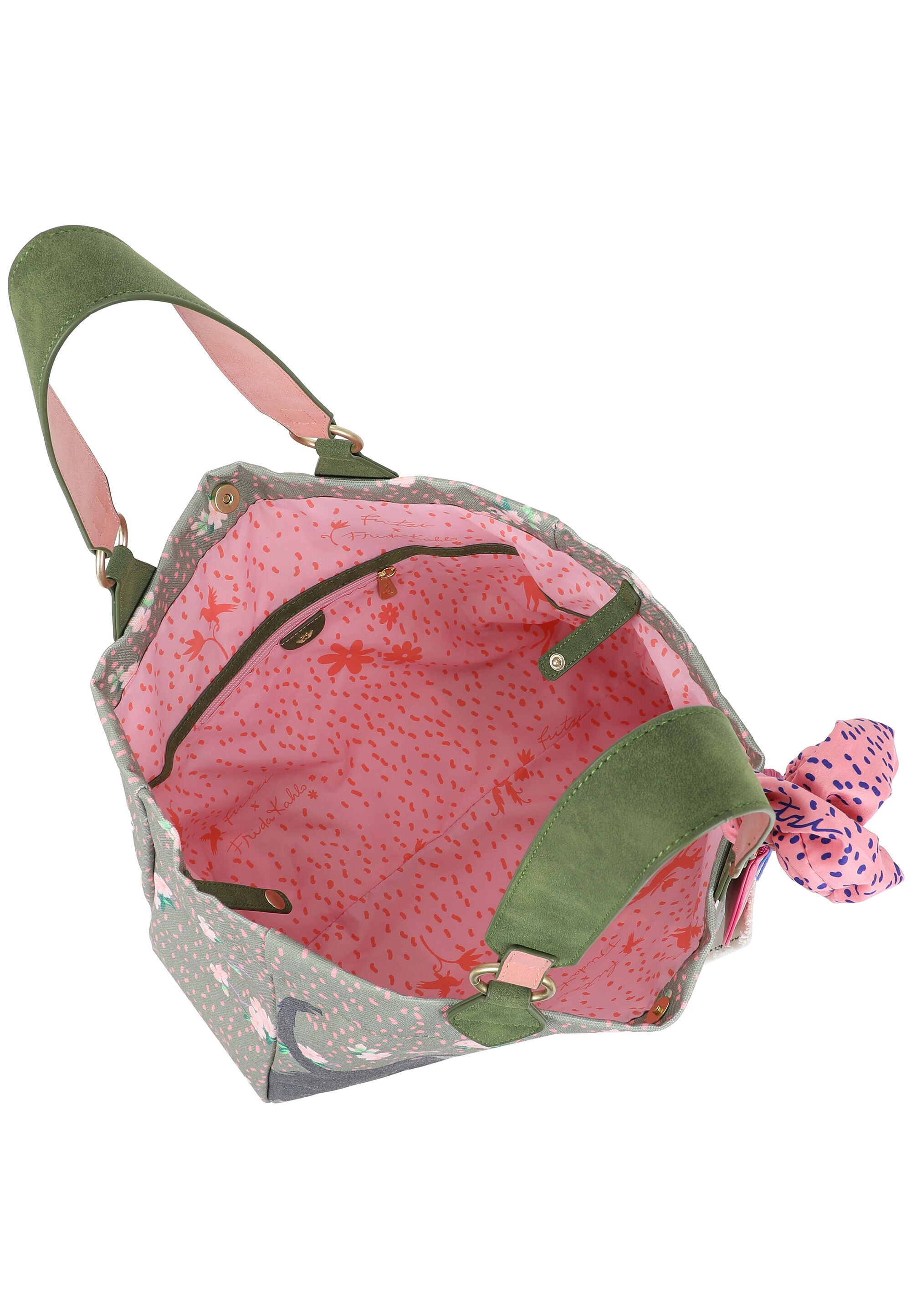 Fritzi aus Preußen Shopper »Fritzi x Frida Kahlo« mit Blumenprint