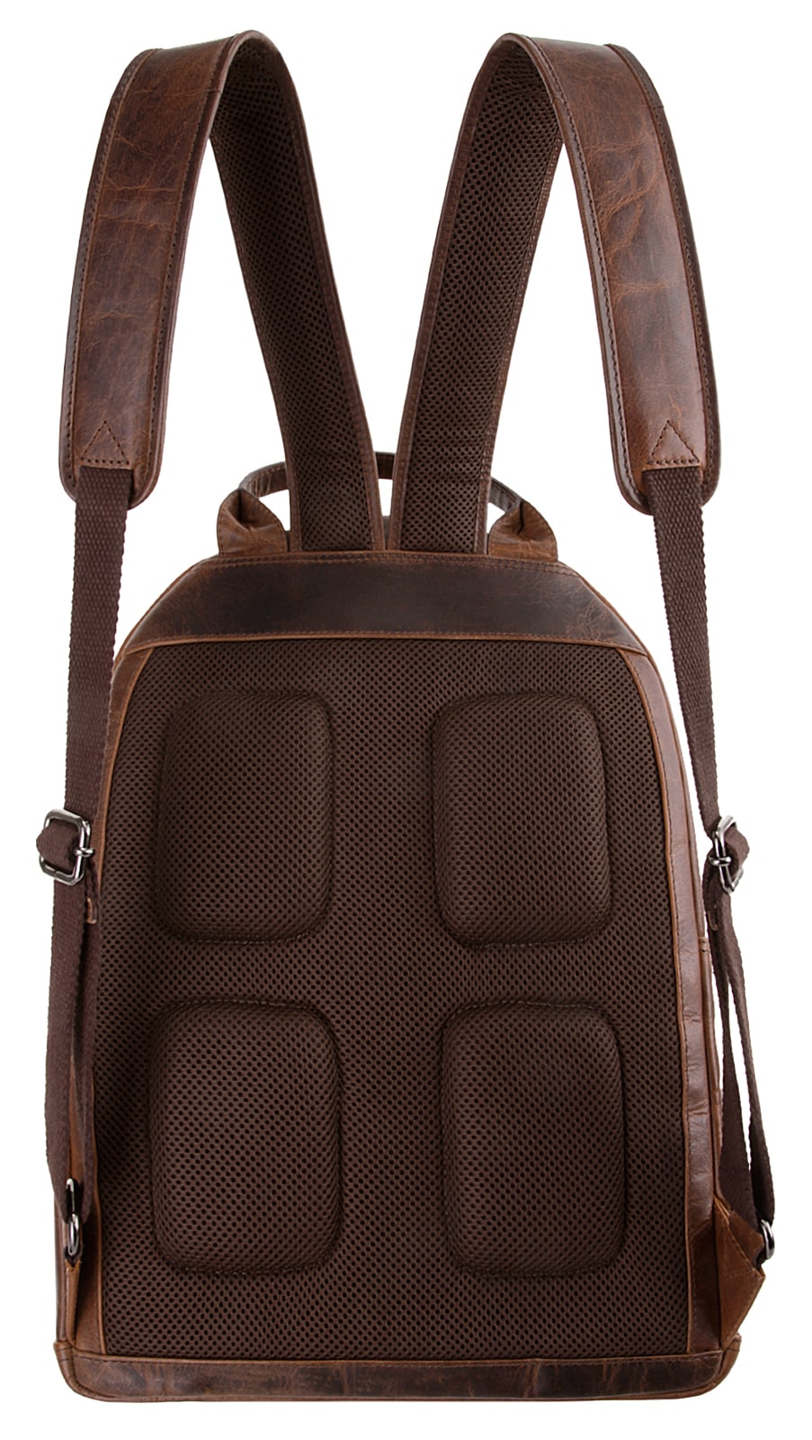 X-Zone Laptoprucksack, echt Leder