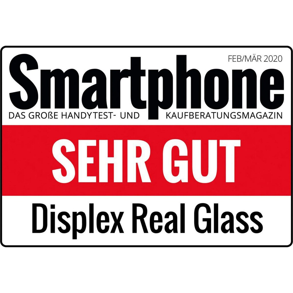 Displex Displayschutzglas »DISPLEX Real Glass Panzerglas für Apple iPhone 7/8/SE(2020) (4,7")«, für Apple iPhone 6-Apple iPhone 7-Apple iPhone 8-Apple iPhone SE 2020