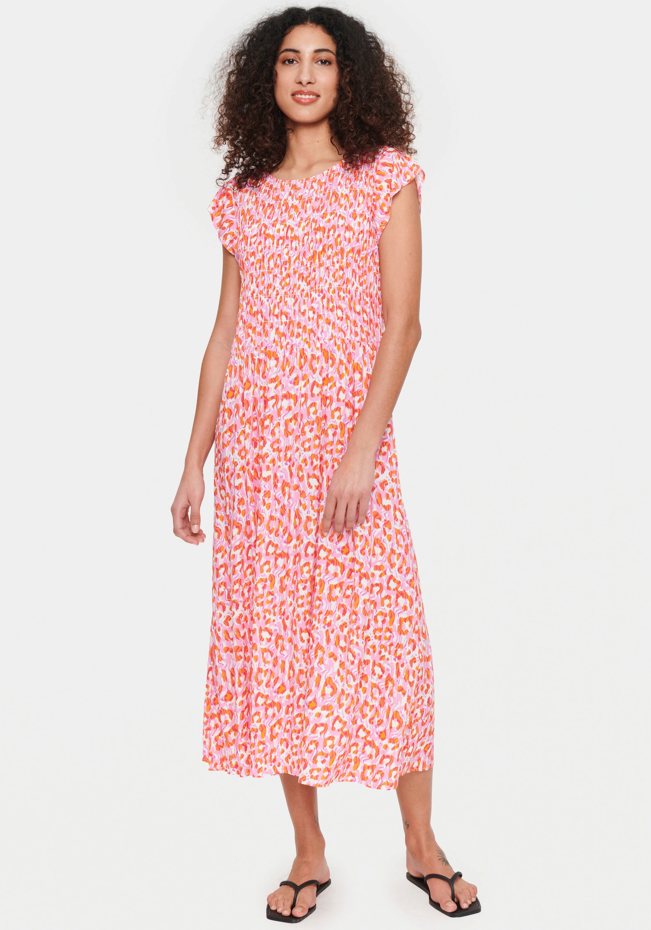 Saint Tropez Maxikleid »GislaSZ Maxi Dress« für bestellen | BAUR | Sommerkleider