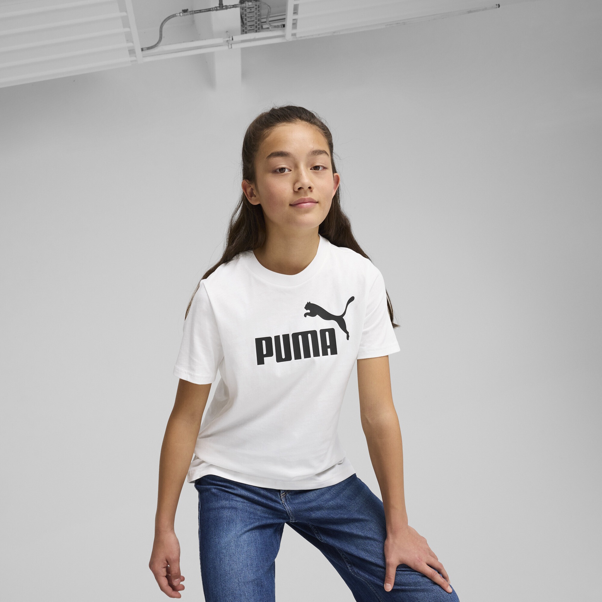 PUMA T-Shirt »ESS No. 1 Logo T-Shirt Mädchen«